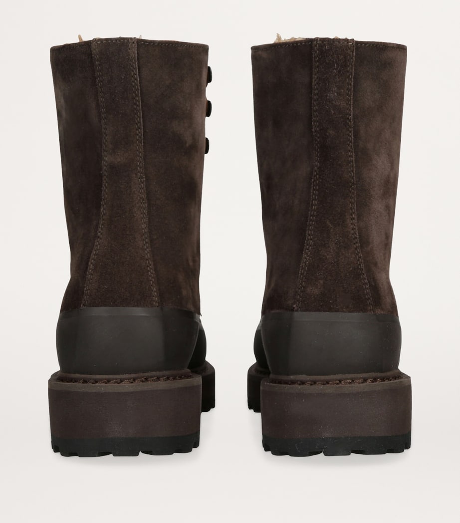 Suede Dolomite Ankle Boots BROWN Image 2