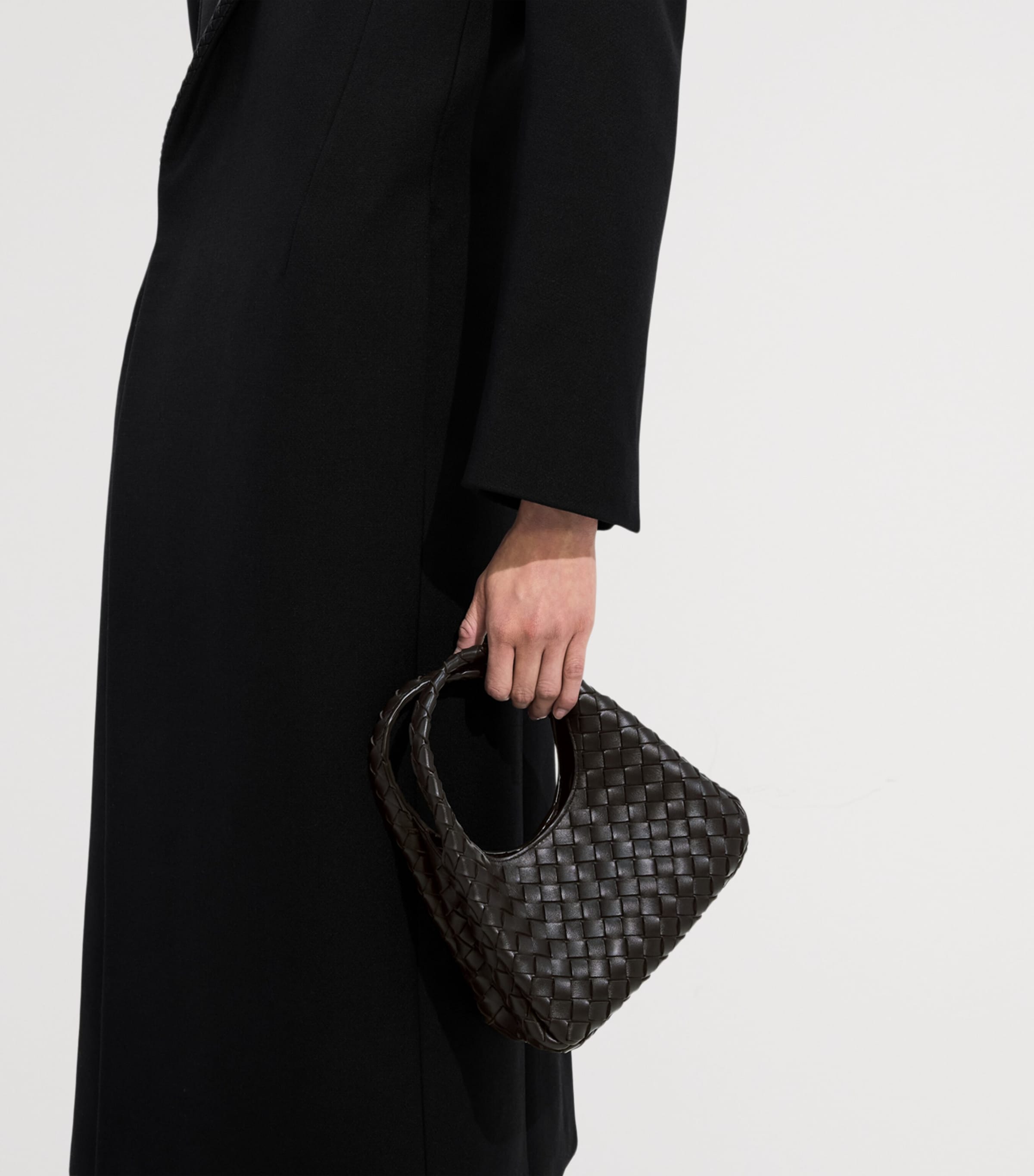 Bottega Veneta Baby Leather Campana Shoulder Bag Image 4