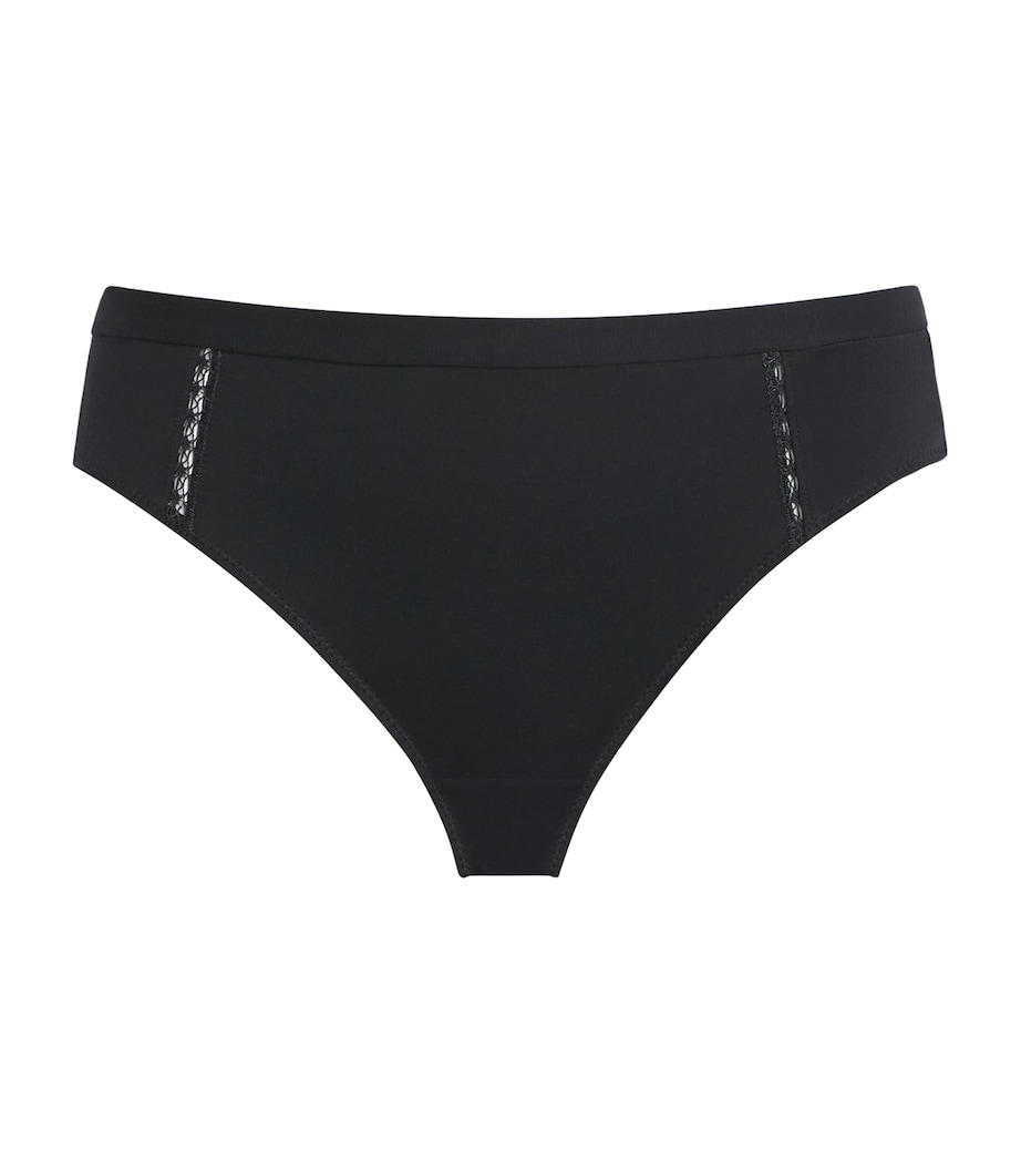 Maison Lejaby Womens Softness Briefs Black Image 1
