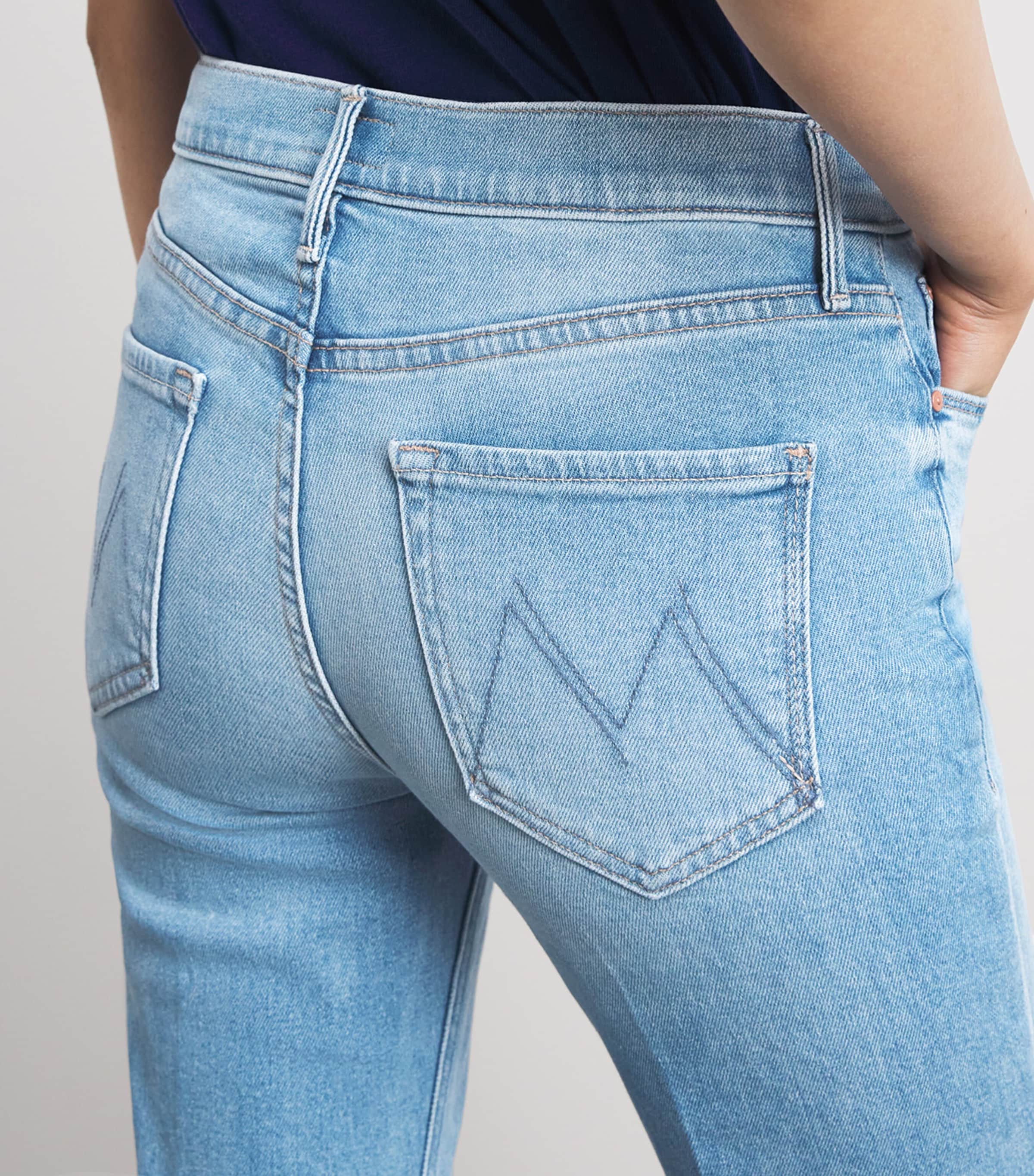 MOTHER Womens The Doozy Flared Jeans Room Service Image 3