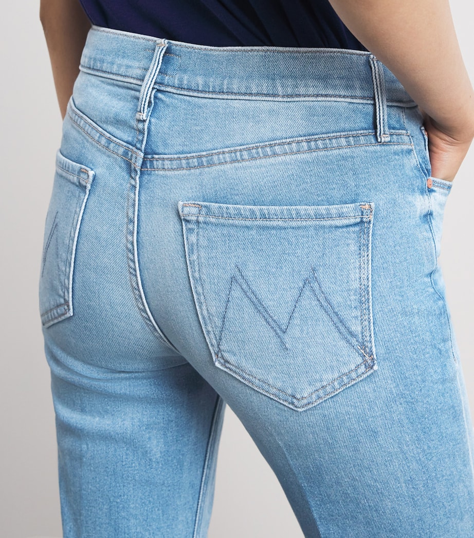 MOTHER Womens The Doozy Flared Jeans Room Service Image 3