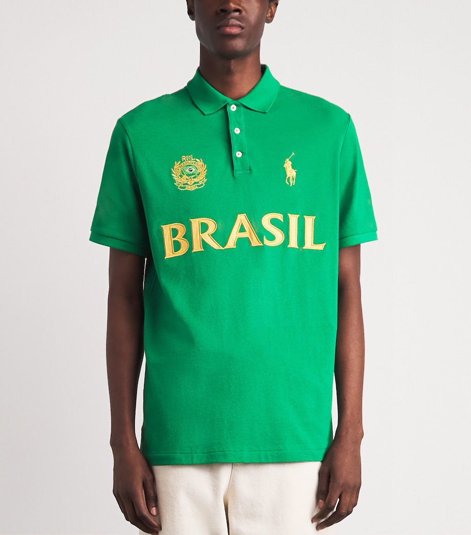 Polo Ralph Lauren Mens Cotton Brazil Polo Shirt Cruise Image 4