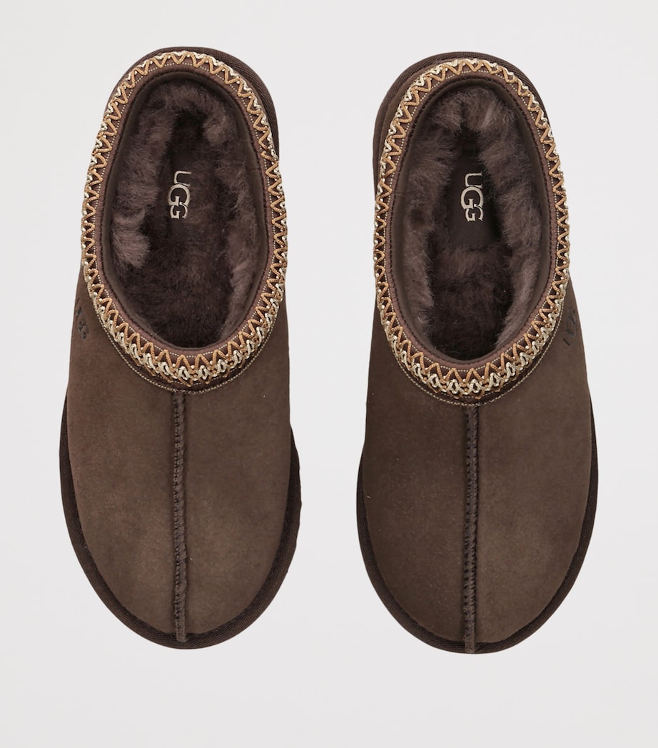 UGG Suede Tasman II Slippers Dark Brown Image 3
