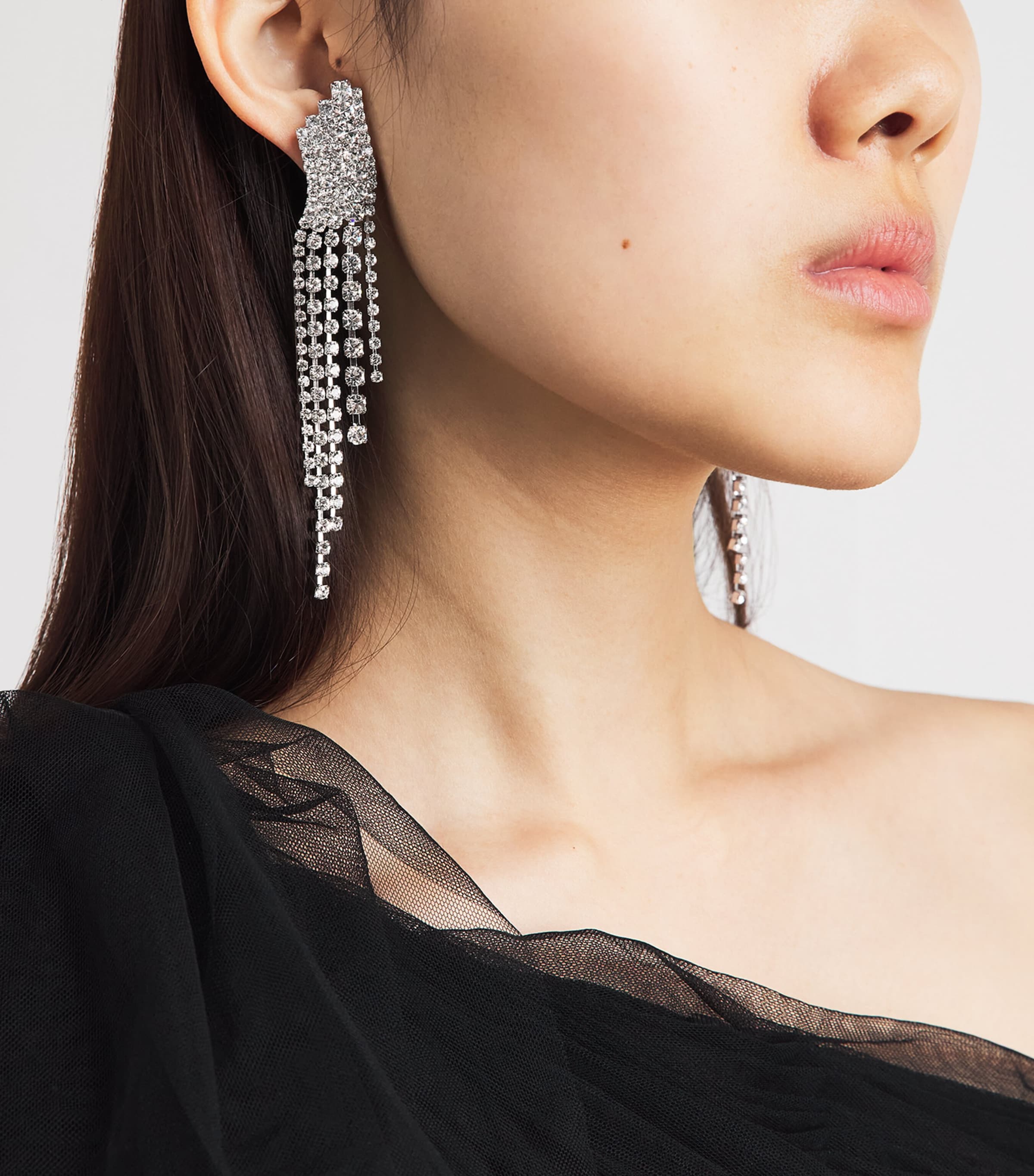 Jennifer Behr Crystal Zayla Drop Earrings Crystal Image 4