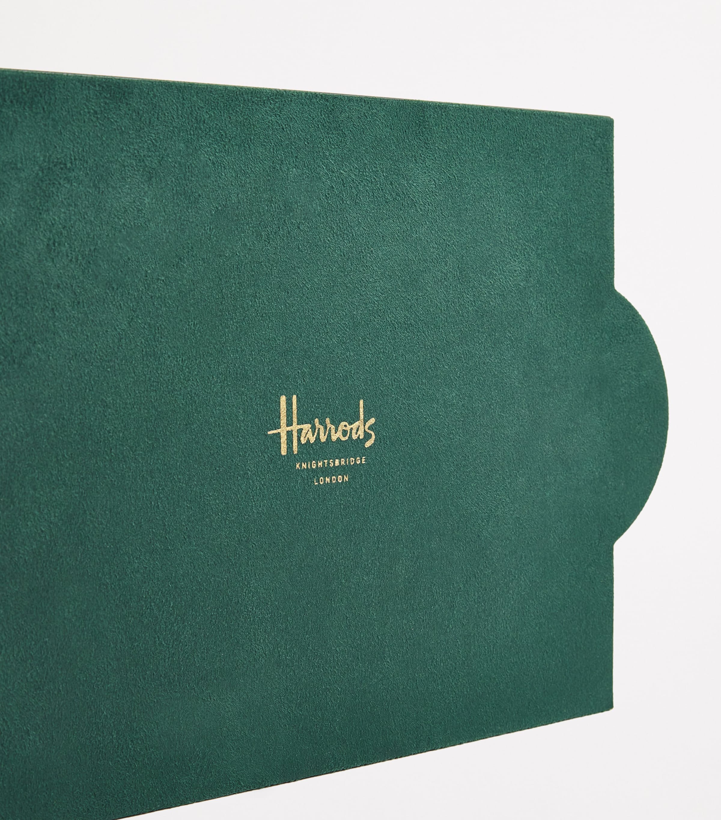 Small Stackable Tray (30cm x 20cm) HARRODS GREEN Image 3