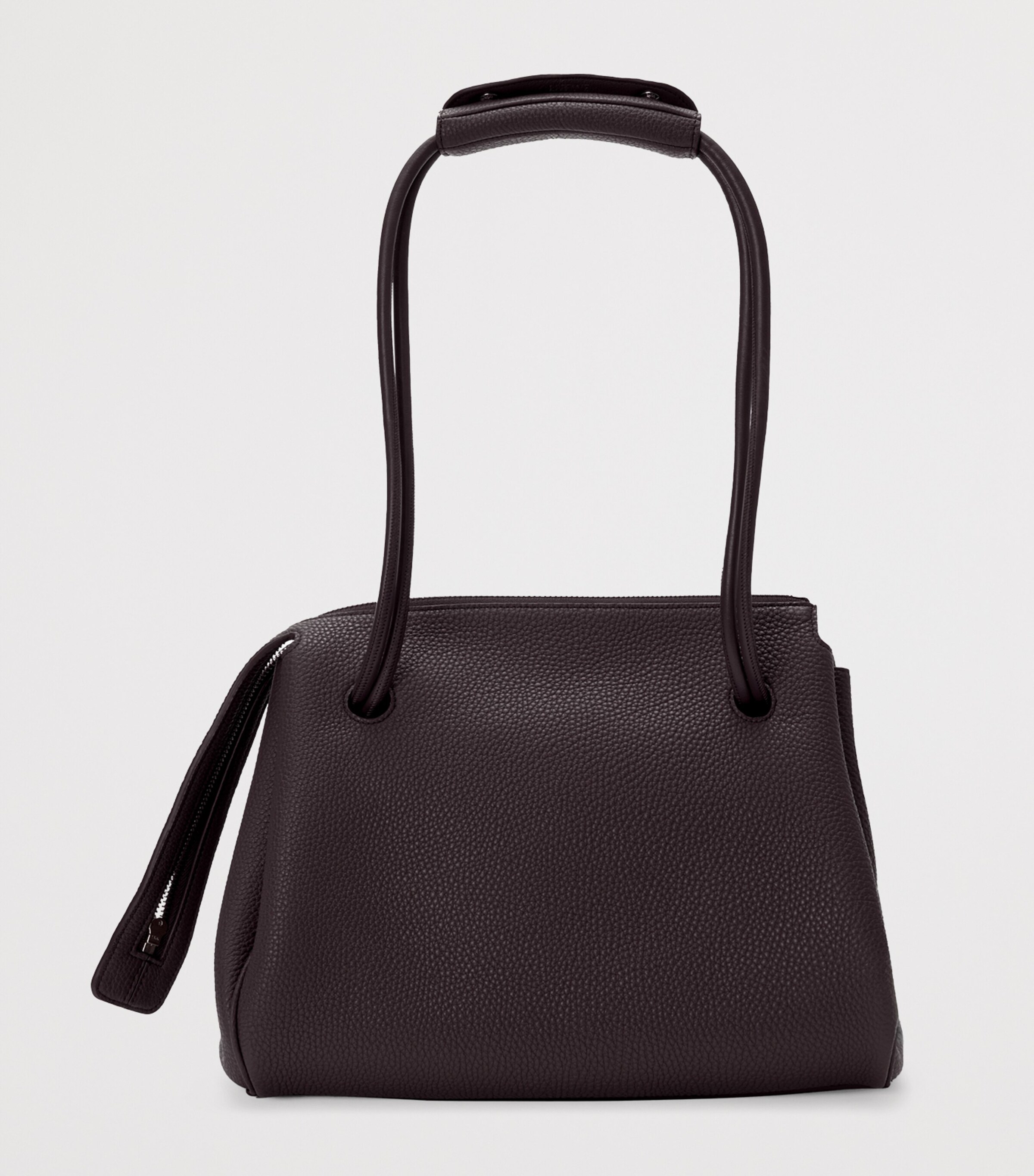 LOEWE Medium Leather Madrid Shoulder Bag Dark Ebony Image 8