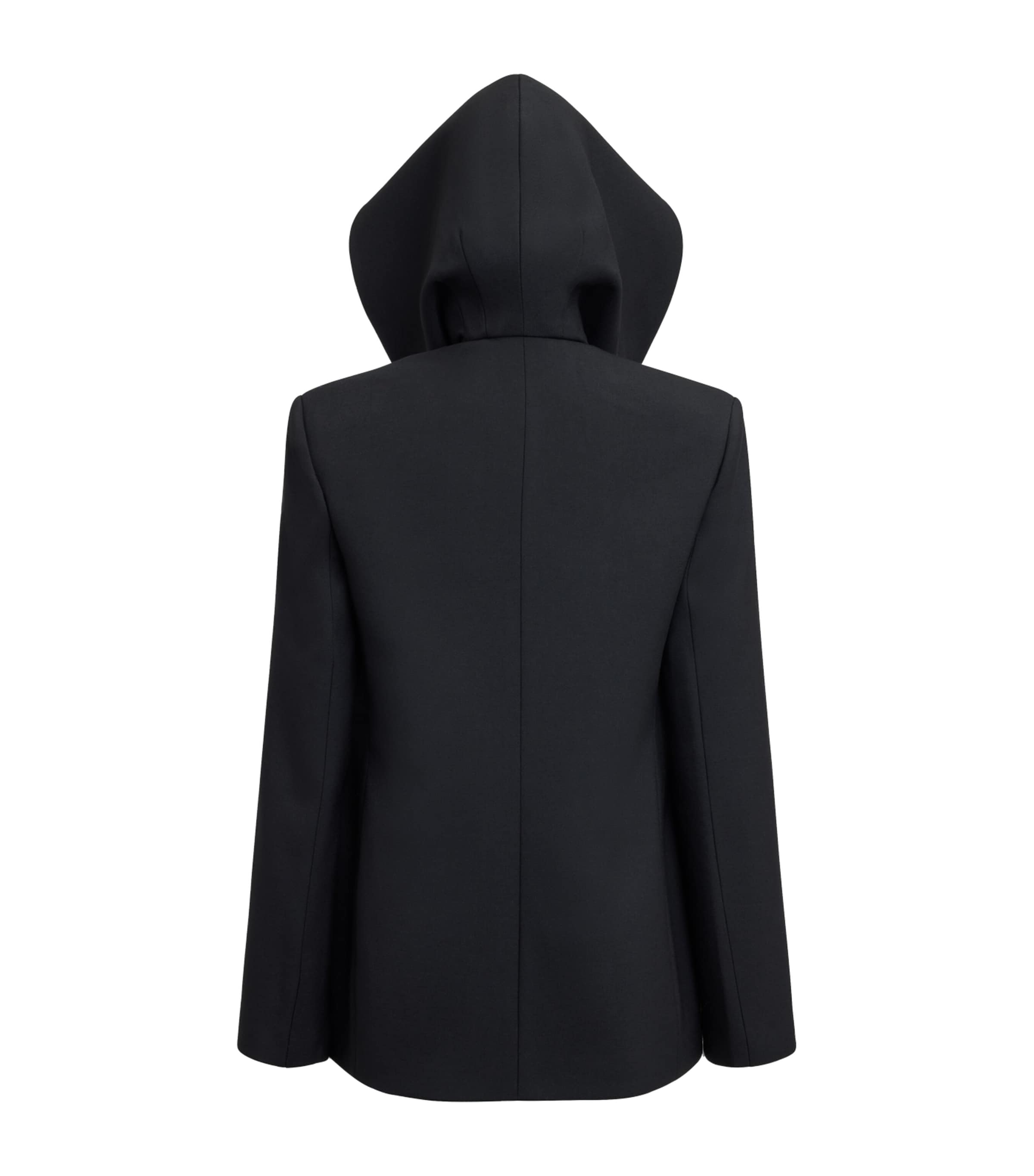 Virgin Wool Tailored Coat NOIR ALAIA Image 2