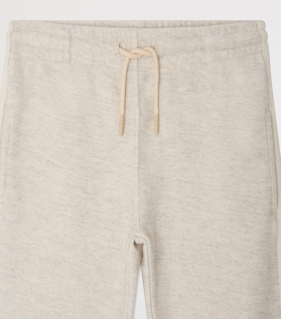 Cotton-Blend Drawstring Sweatpants (10-14 Years) GRIS CHINE Image 3