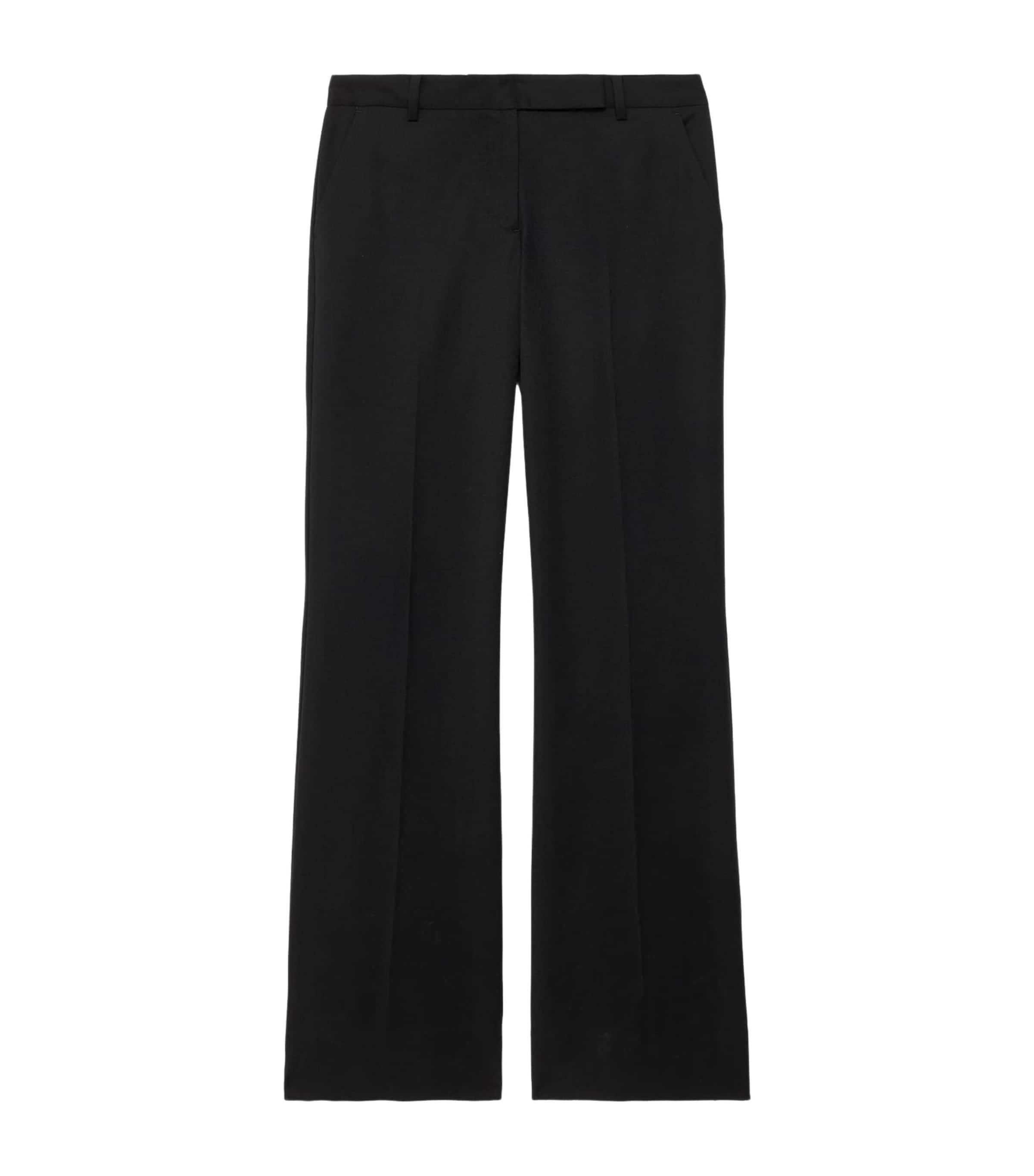 Allsaints Solace Bootcut Trousers In Black