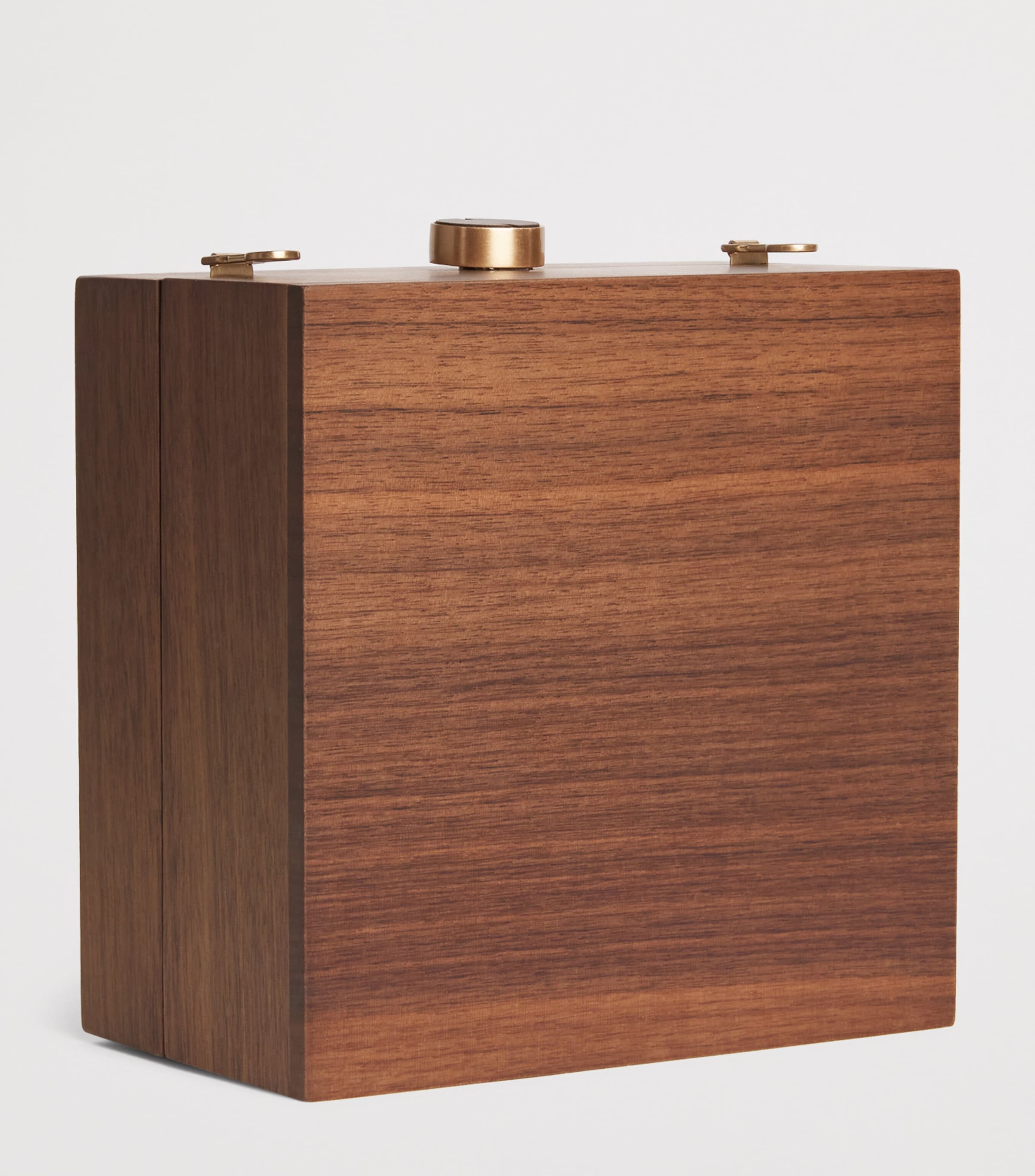 Cult Gaia Tic Tac Toe Clutch Bag Walnut Image 3