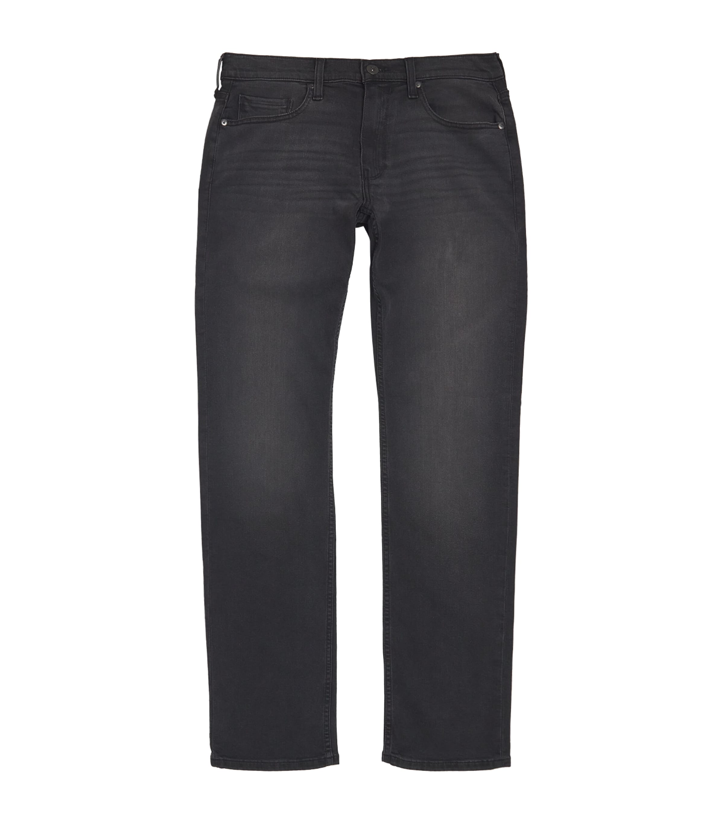 Paige Normandie Straight Jeans In Black