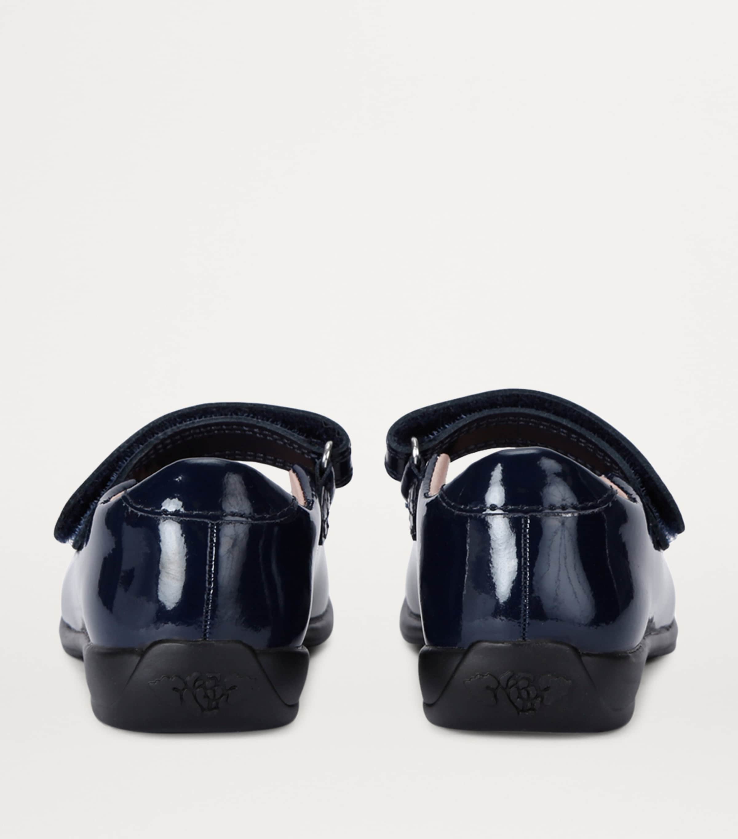 Lelli Kelly Patent Leather School Shoes Navy Image 2