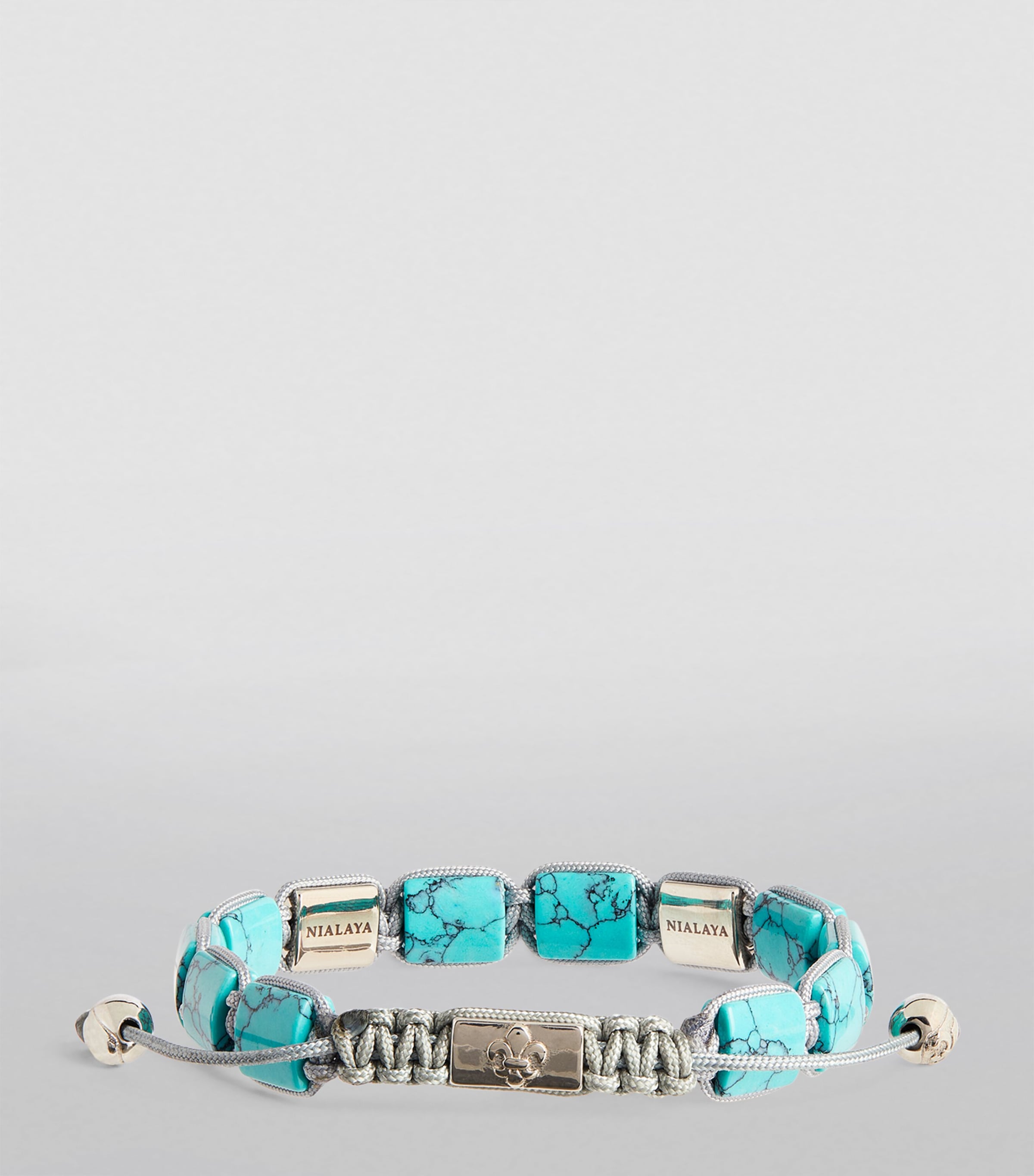 Turquoise Dorje Flatbead Bracelet TURQUOISE SILVER Image 2