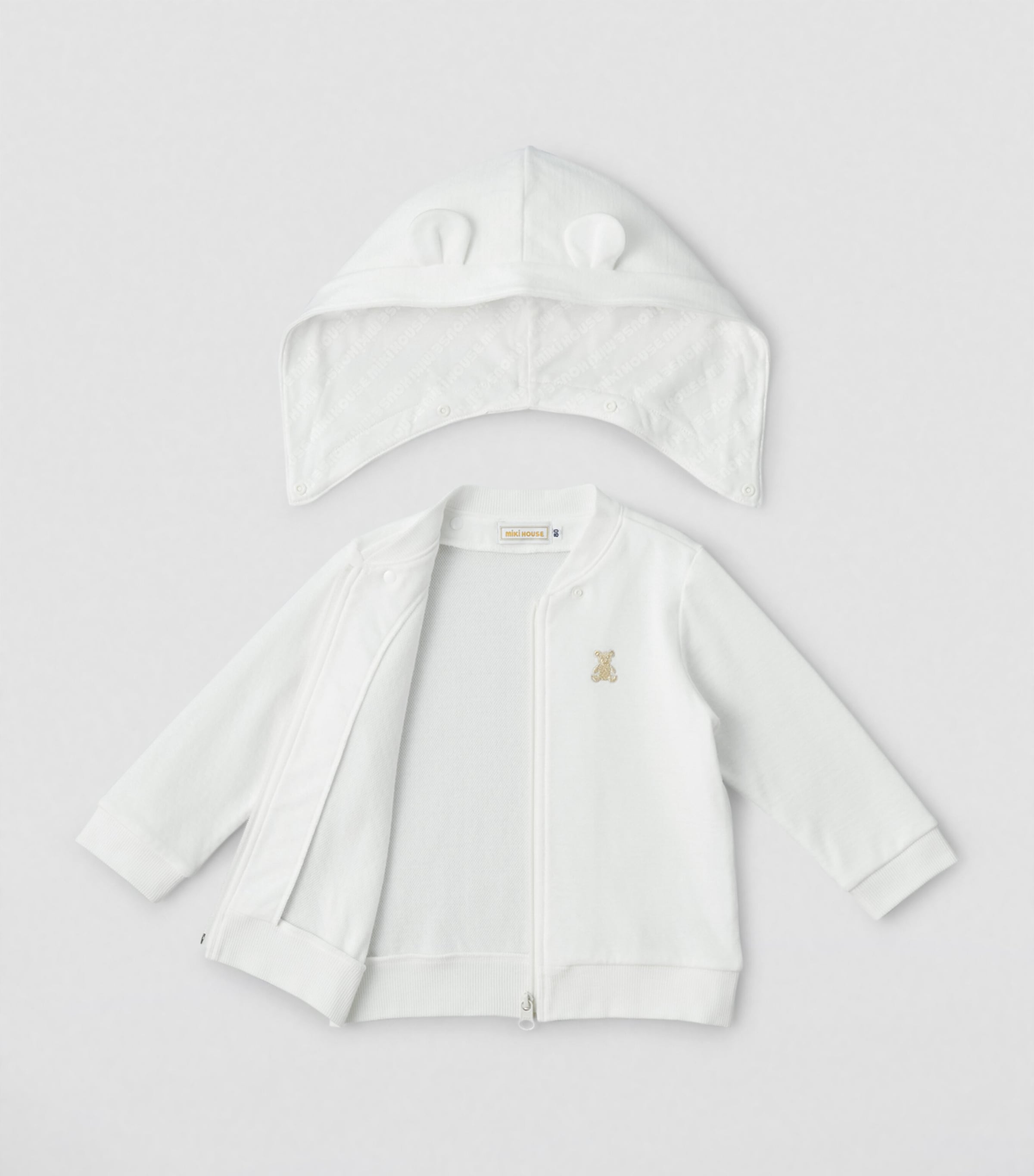 Cotton Teddy Bear Hoodie (12-36 Months) 1 Image 2