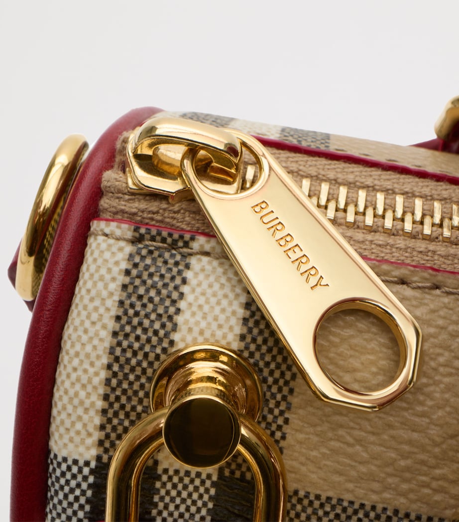 Mini Check Bowling Bag VNTG CHKRUBY Image 5