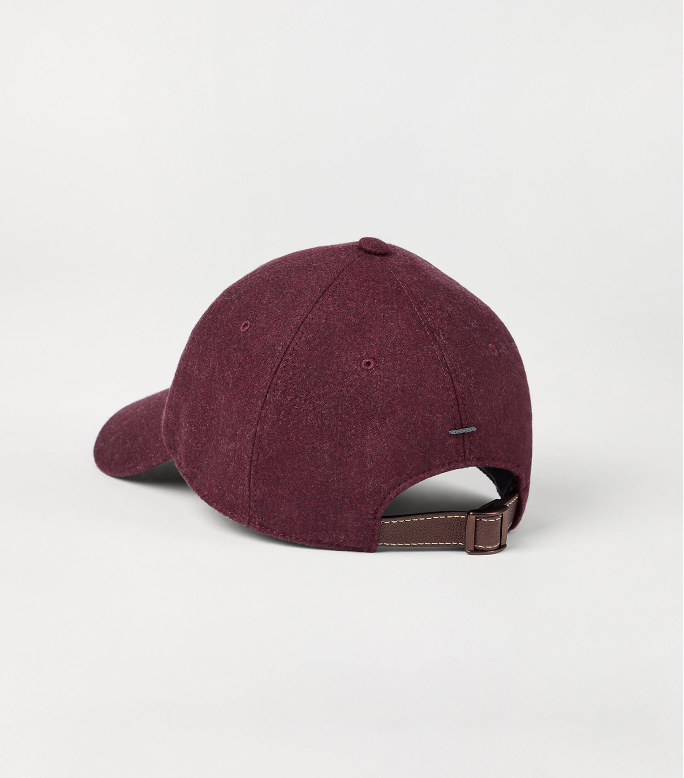 Wool Flannel Baseball Cap CNT14 Image 3