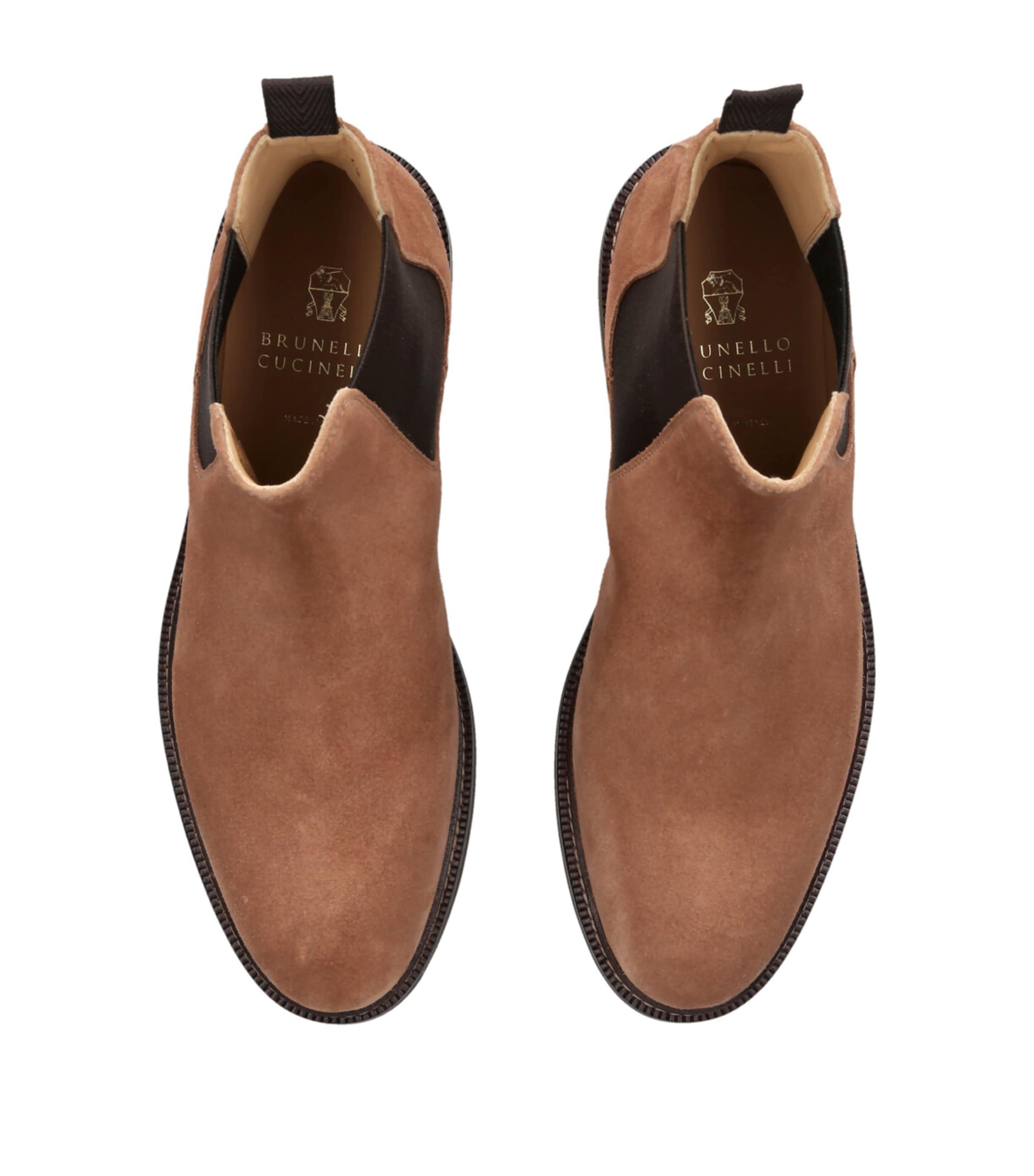 Suede Chelsea Boots BRONZE Image 4