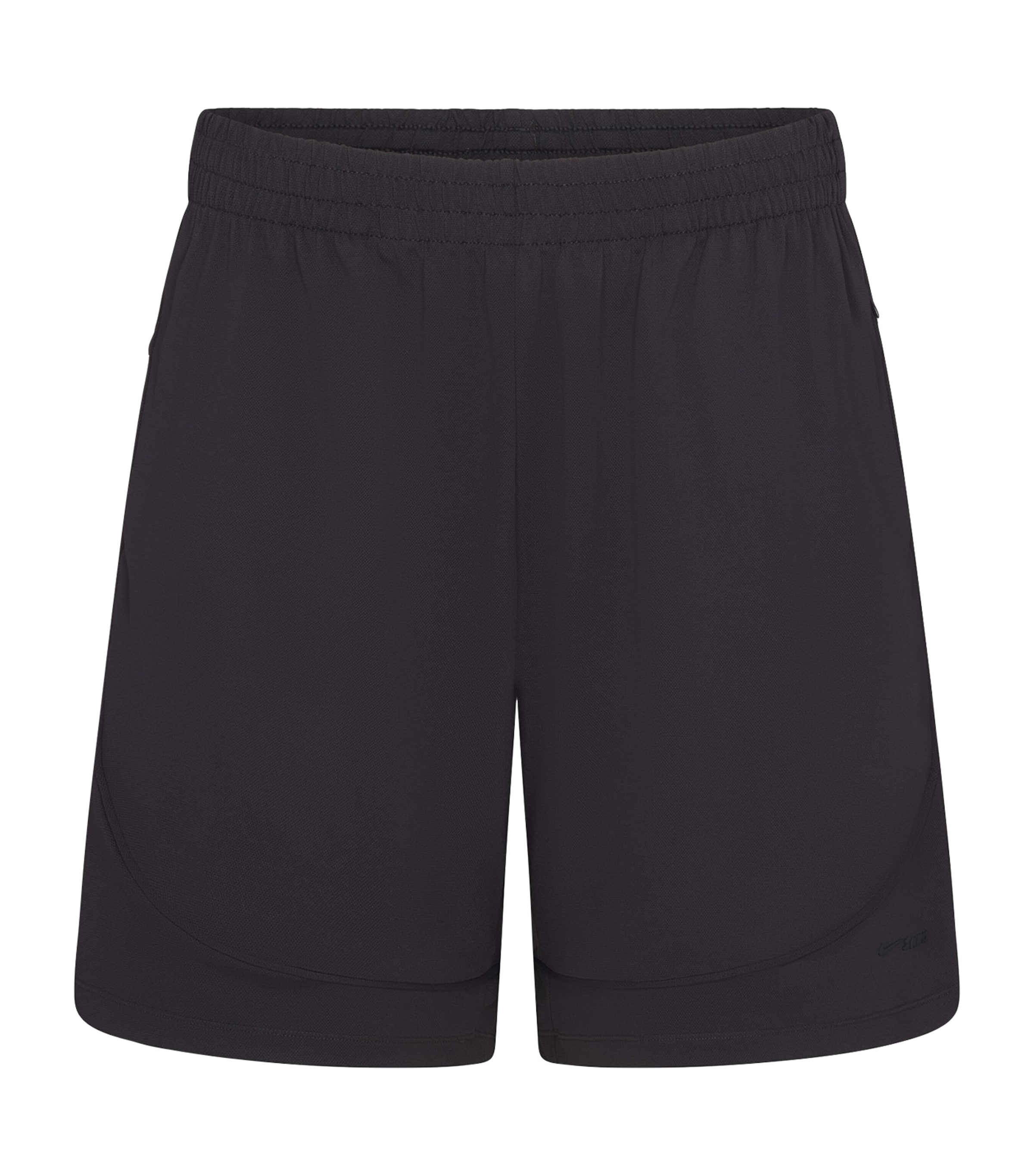 NikeSKIMS Womens NikeSKIMS Airy Relaxed Shorts Obsidian Image 1