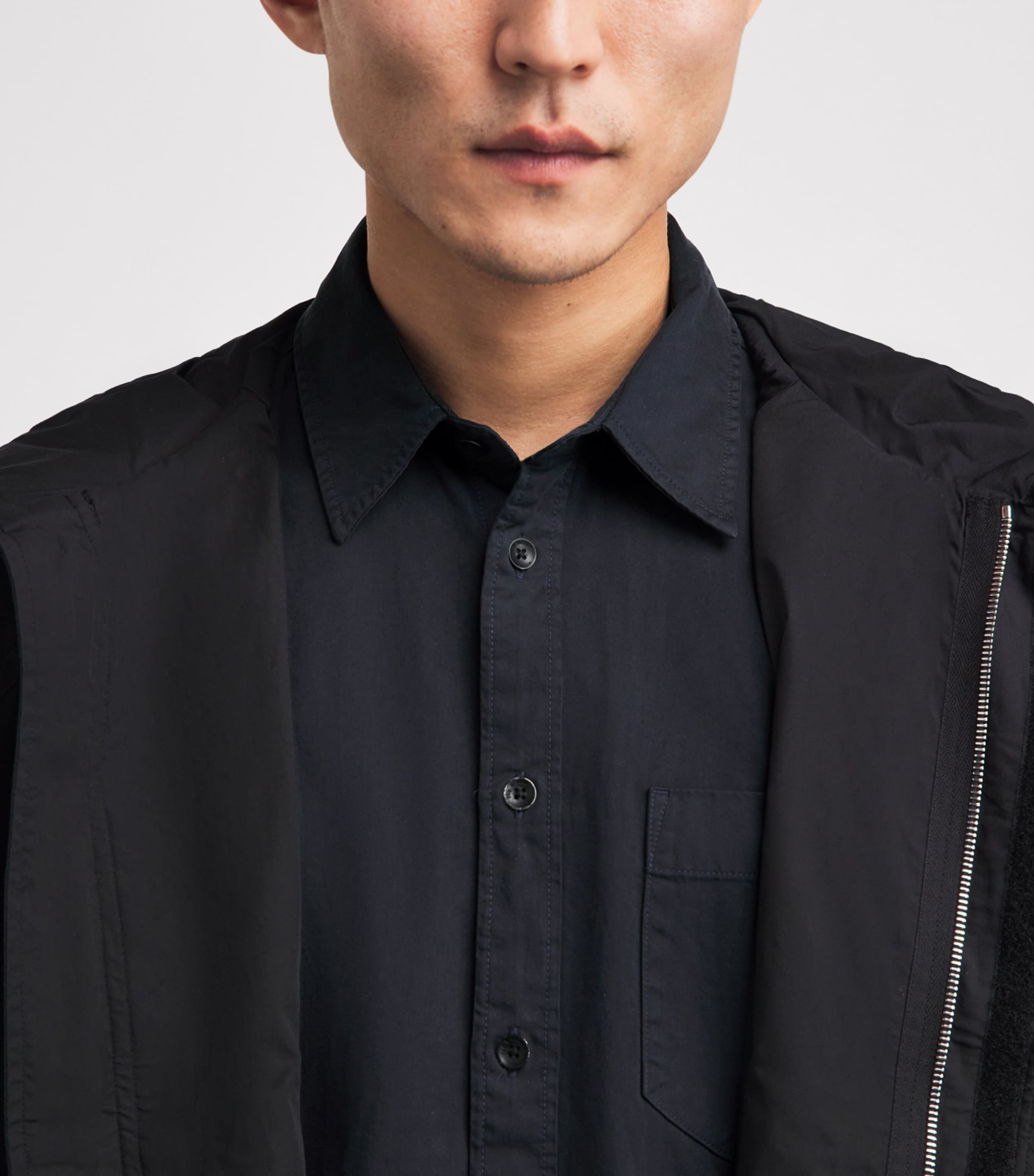 Rag & Bone Mens Cotton-Lyocell Tomlin Shirt Stel Blue Image 3