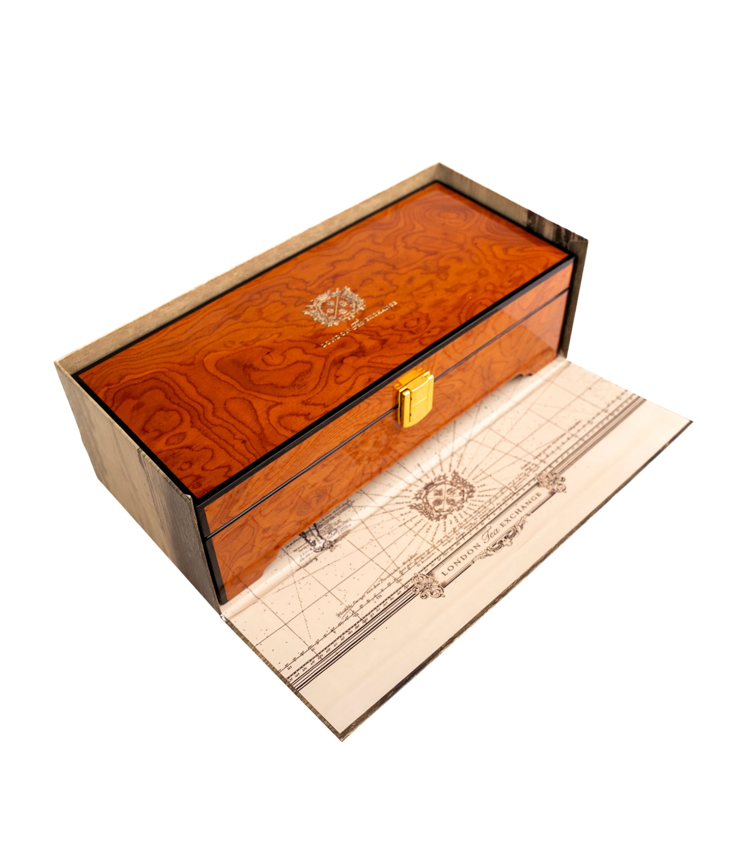 Three-Chamber Tea Chest with Teabags NO COLOUR Image 2