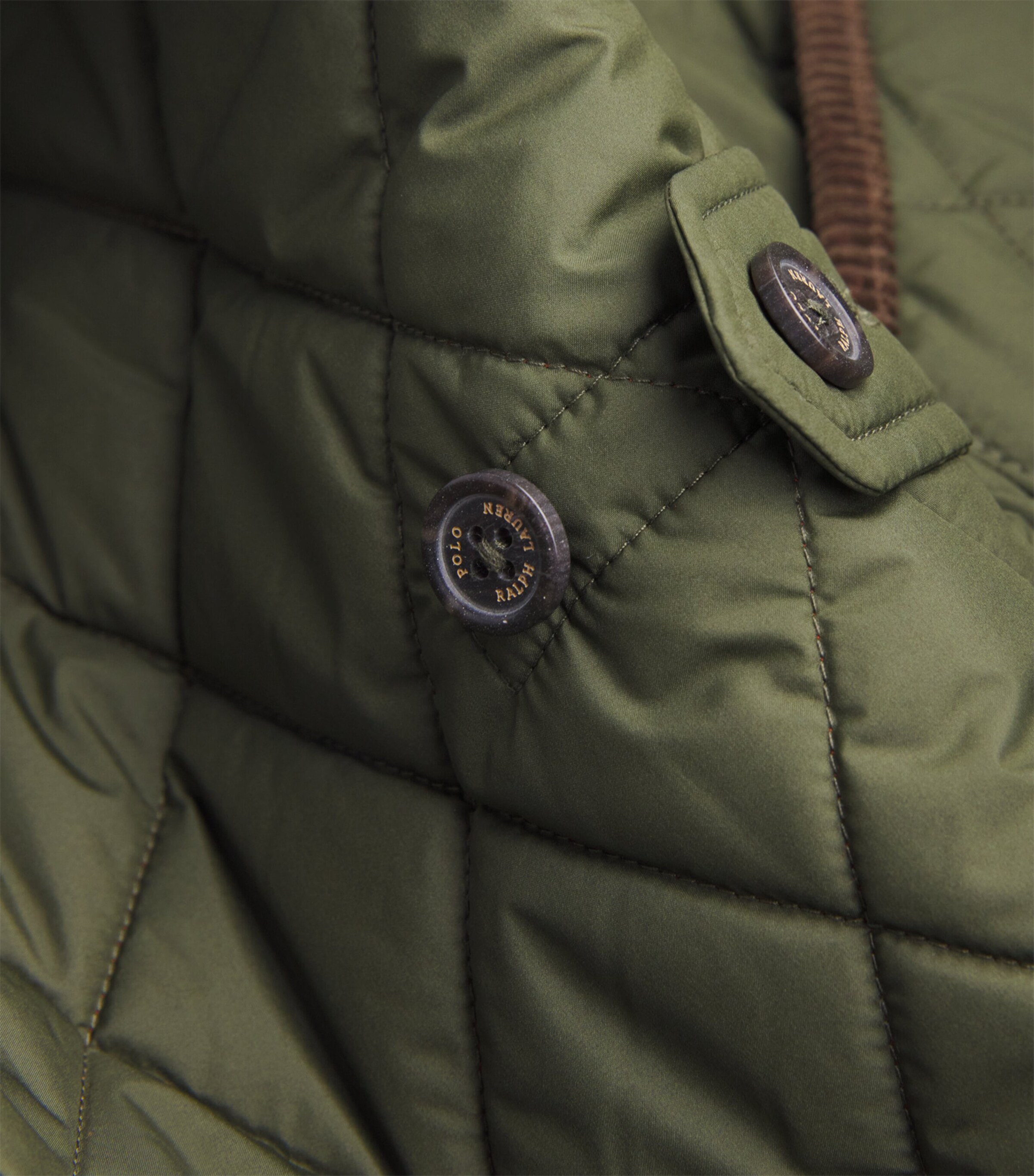 Water-Repellent Quilted Beaton Utility Gilet DARK GREEN Image 5