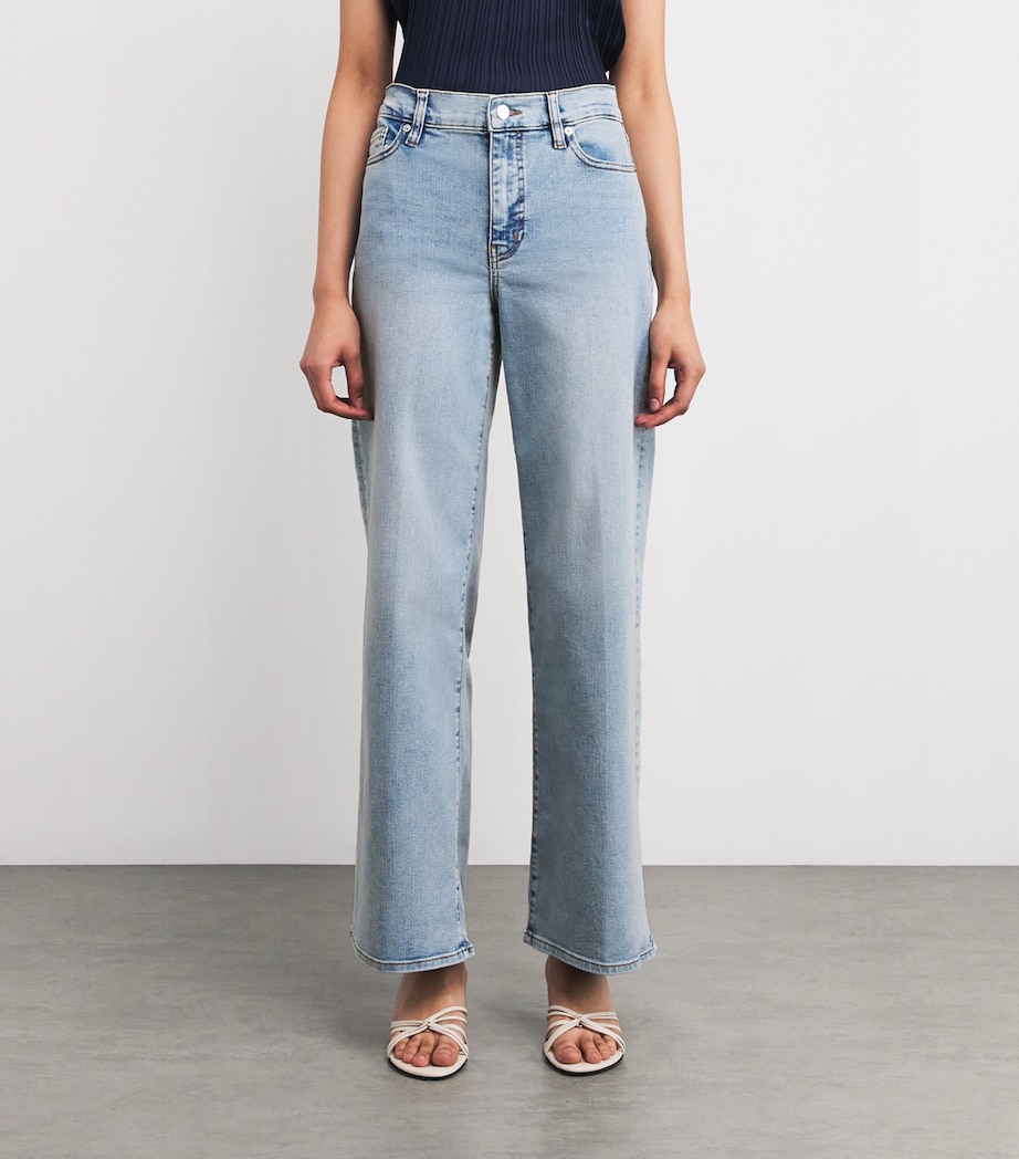 Le Slim Palazzo Wide-Leg Jeans TRIBUTE Image 3