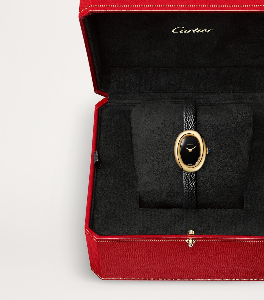 Mini Yellow Gold Baignoire de Cartier Watch 18.7mm YELLOW GOLD Image 3