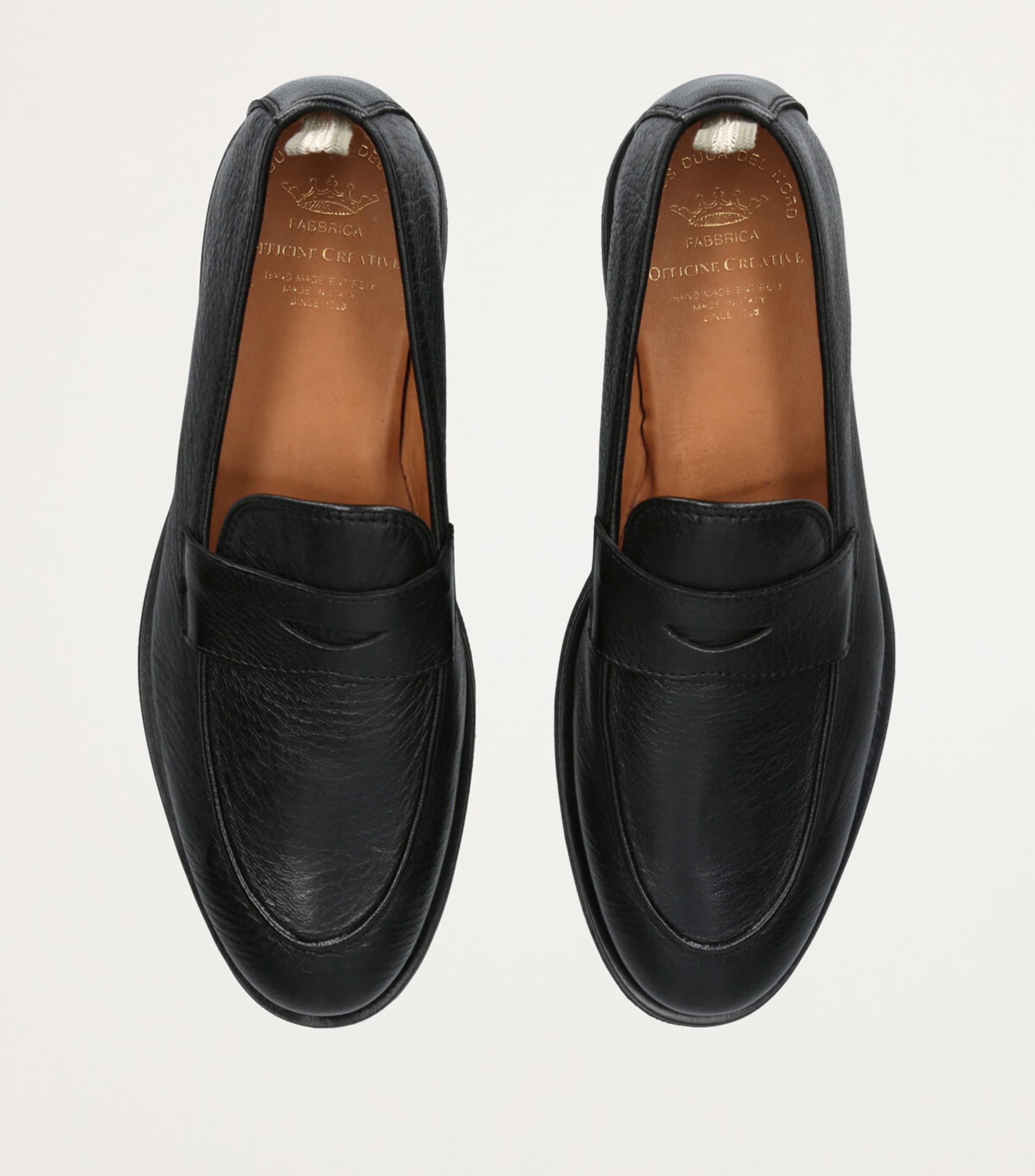 Officine Creative Leather Opera Flexi Loafers Black Image 6