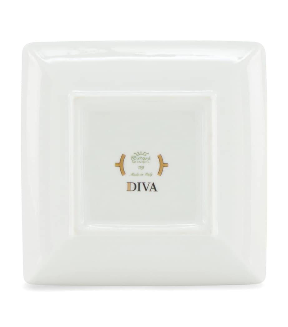 Porcelain Colonna Diva Square Change Tray (13.5cm) G00134902 Image 3