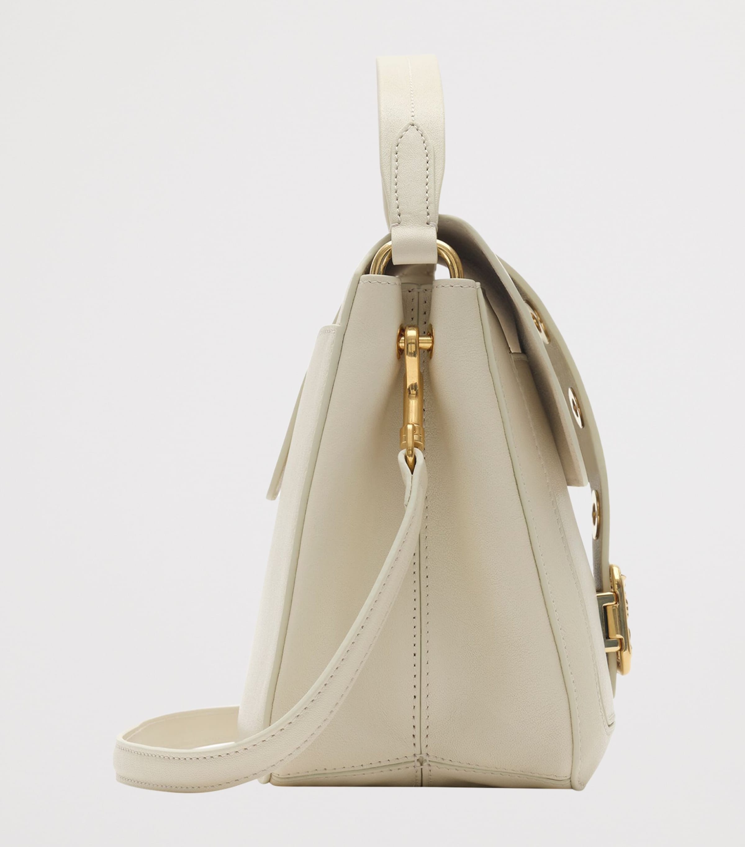 Burberry Small Leather Rider Bag Soap Image 3