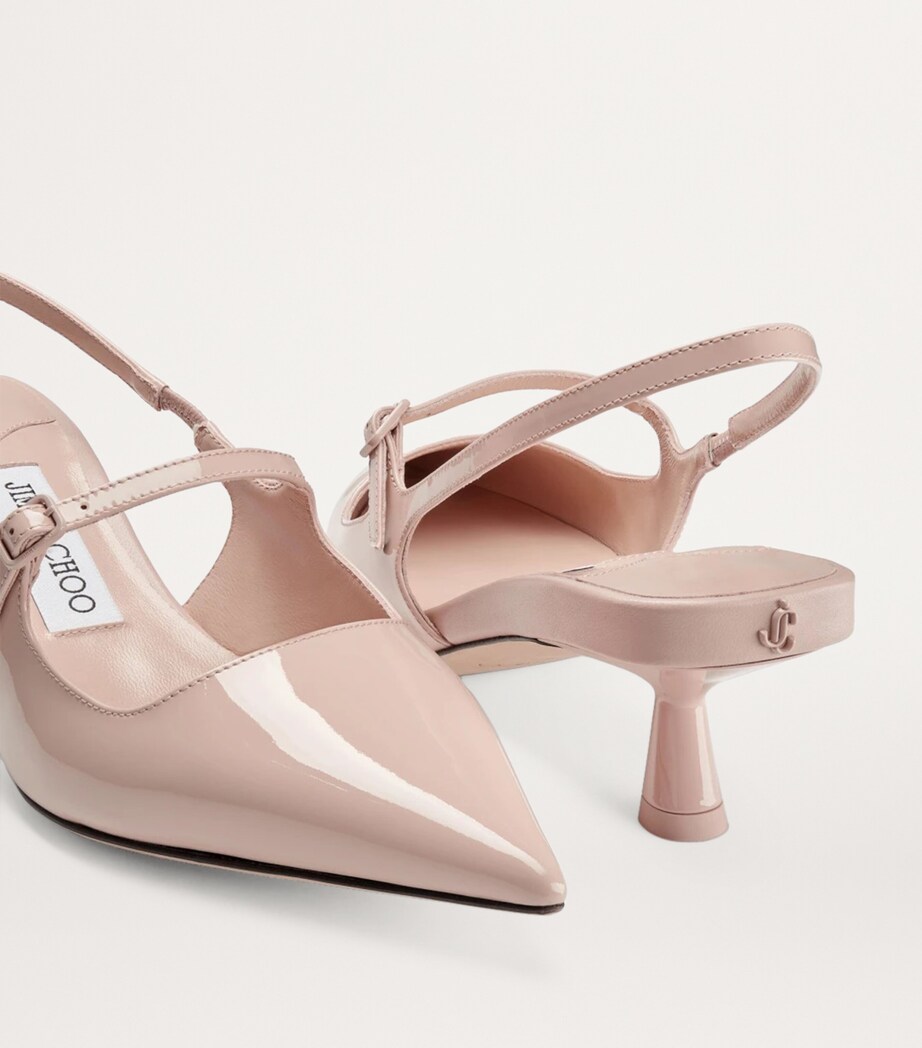 Jimmy Choo Didi 45 Leather Slingback Pumps Macaron Image 2