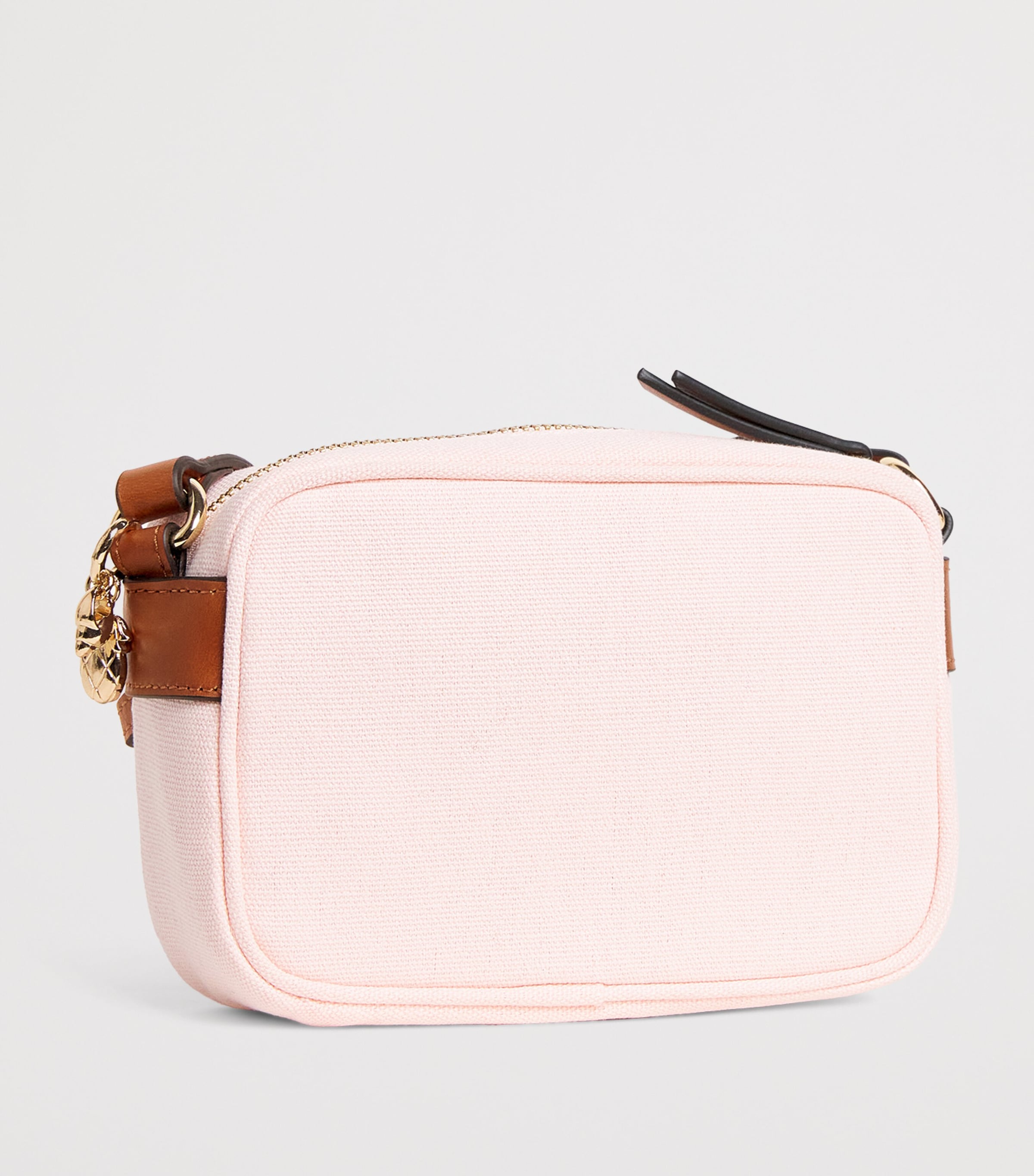 Chloé Kids Cotton Embroidered Shoulder Bag Pink Image 2