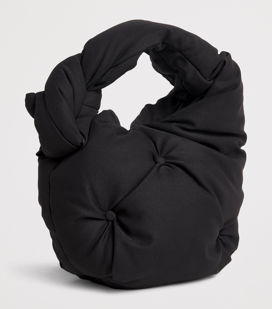 Pumped Top-Handle Bag BLACK Image 3