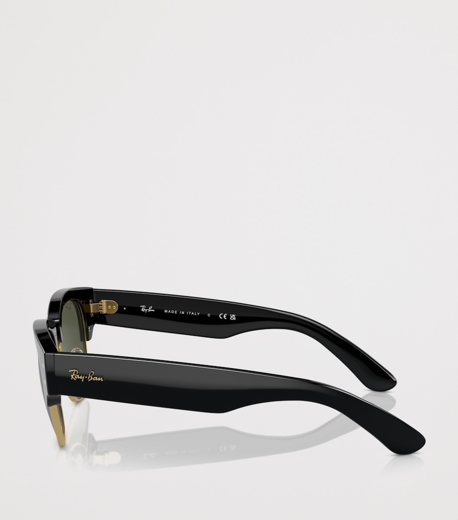 Ray-Ban Mega Clubmaster Square Sunglasses Black Image 3