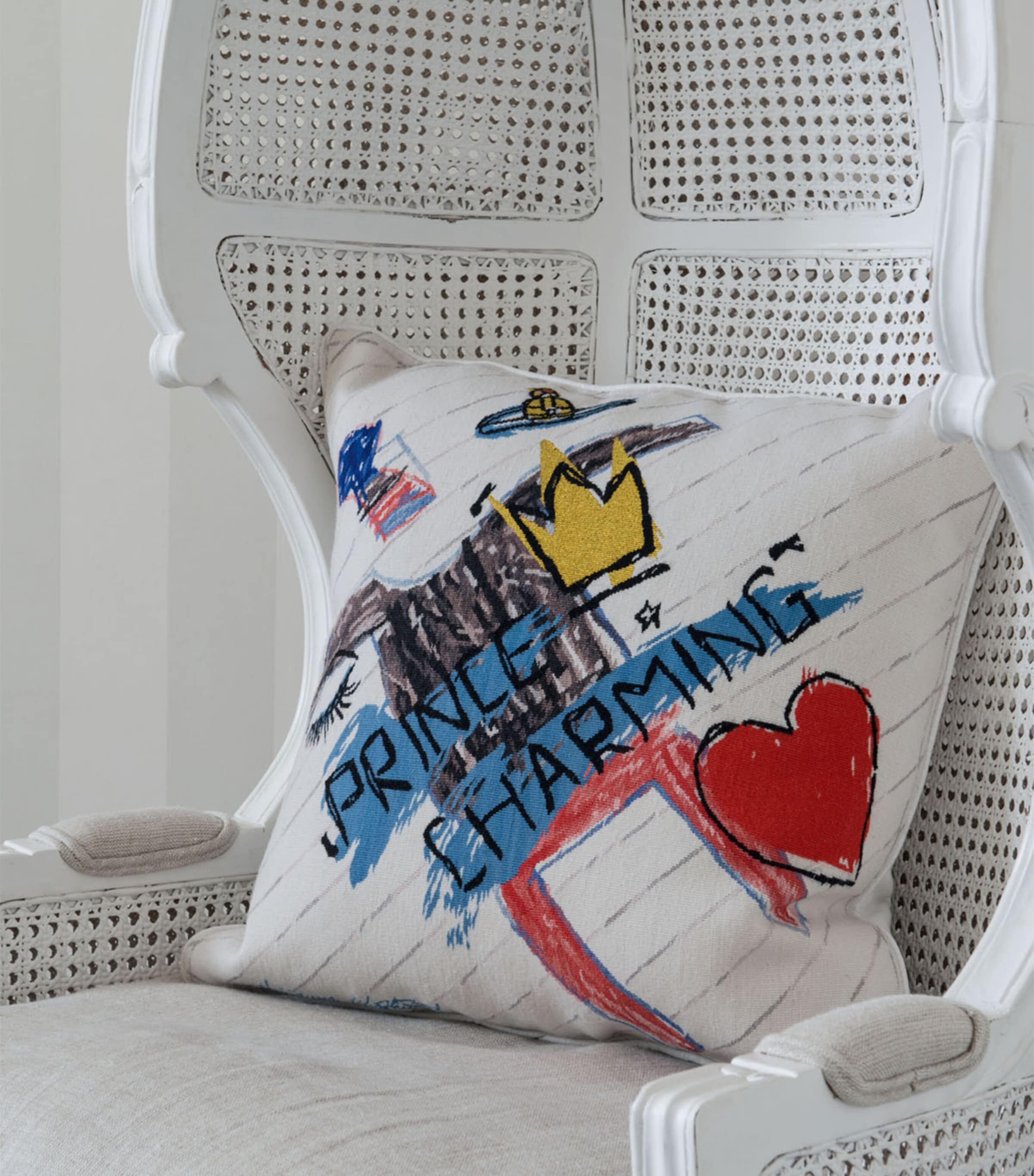 x Vivienne Westwood Prince Charming Cushion (56cm x 56cm) MULTI Image 2
