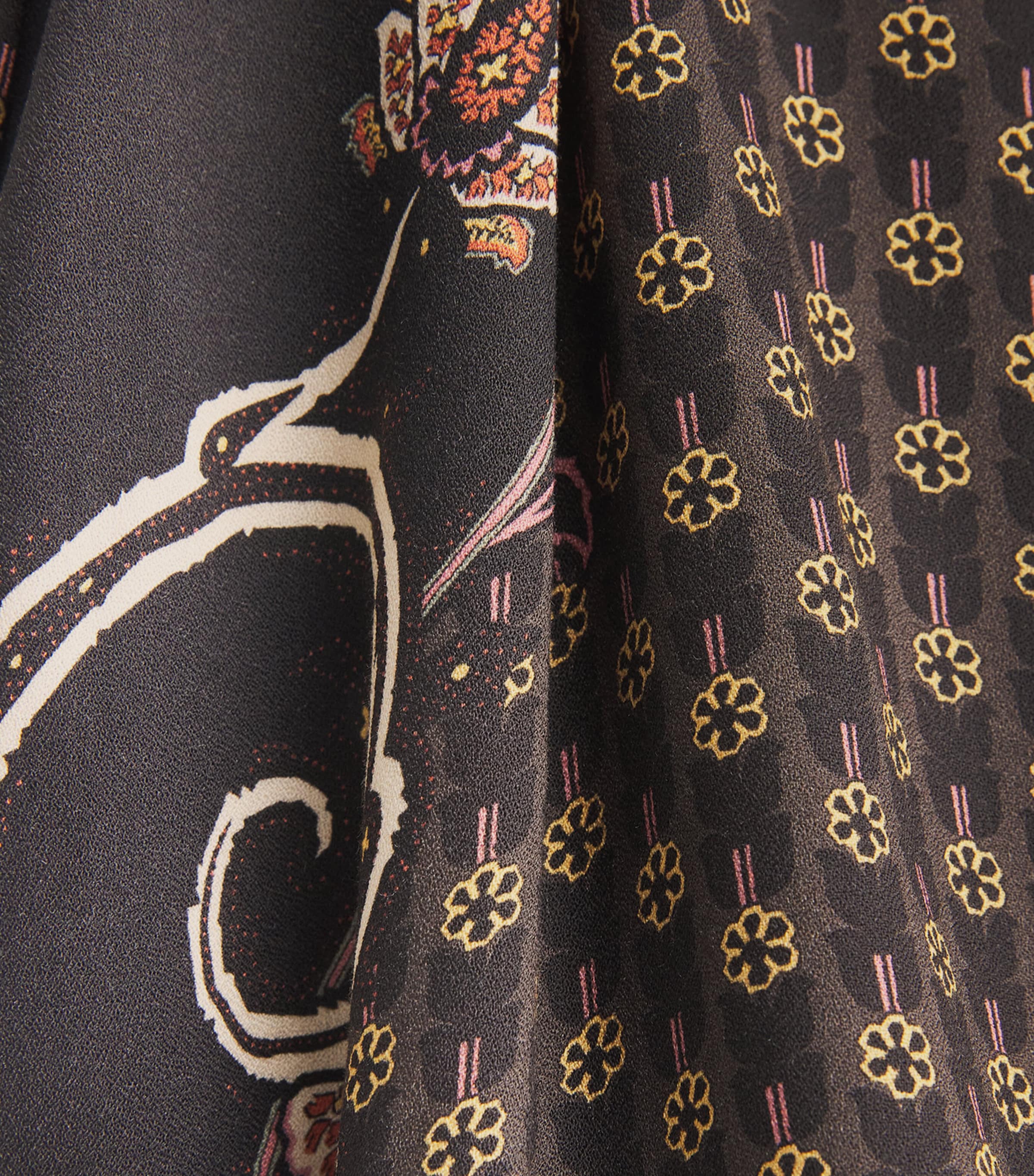 Printed Tunic Maxi Dress X0814 Image 6