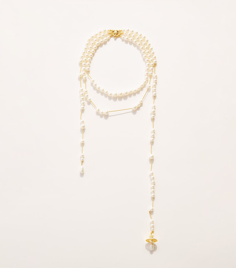 Vivienne Westwood Broken Pearl Necklace Image 1
