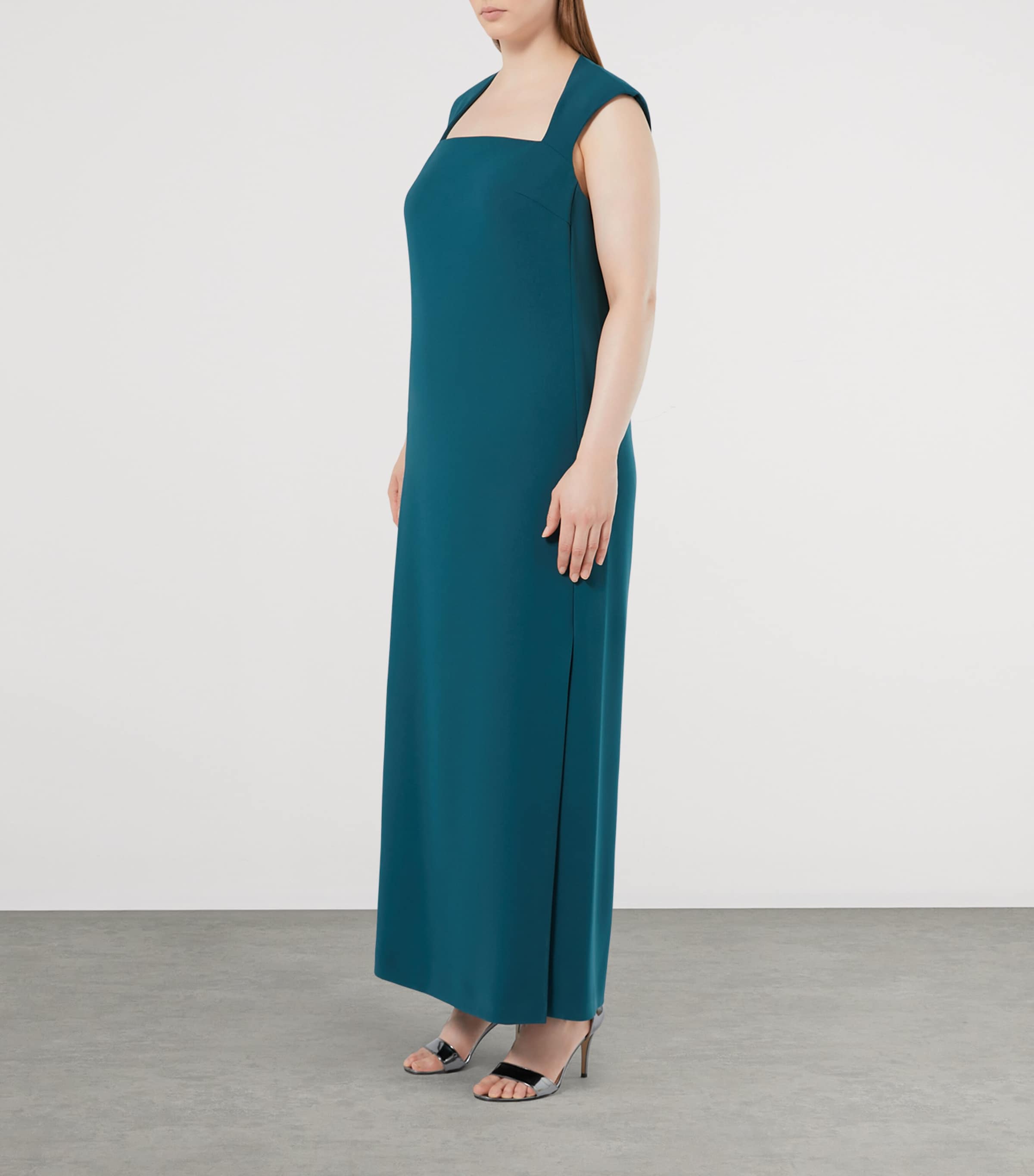 Embellished Reflex Maxi Dress EMERALD Image 2