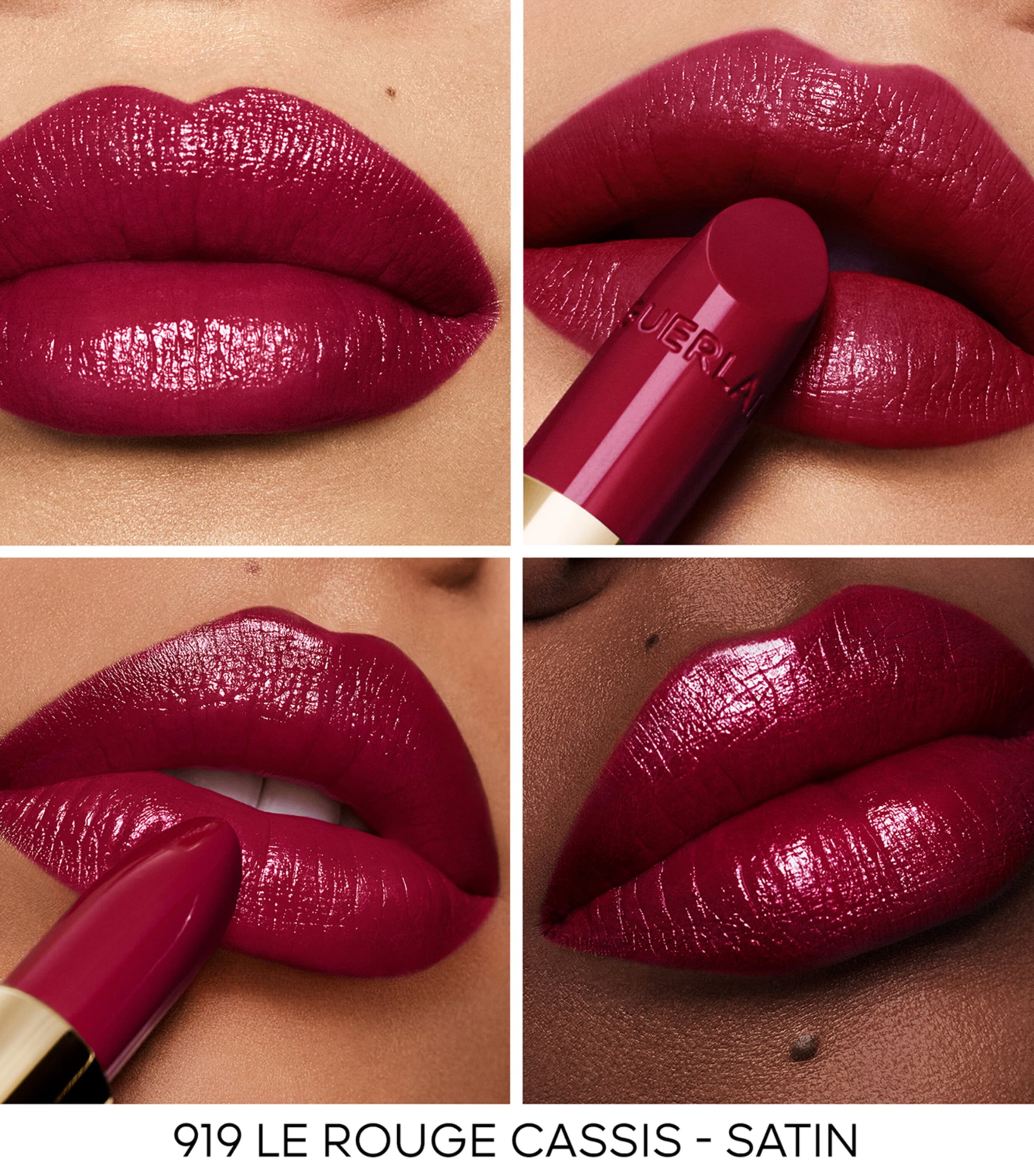 Rouge G Ultra-Care Satin Lipstick - Refill 919 ROUGE CASSIS Image 3