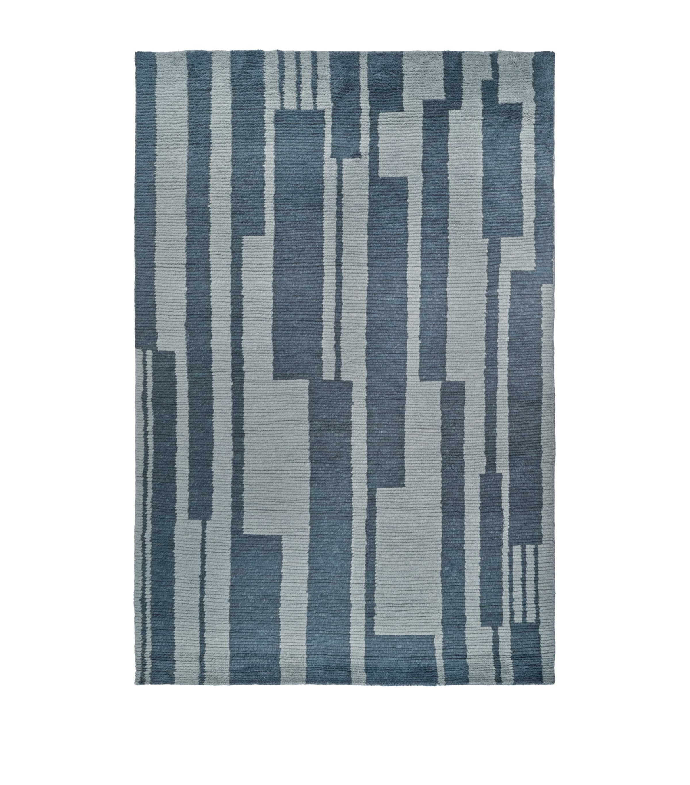 The Rug Company x Paul Smith Raster Aegean Rug (3.05m x 2.44m) Blue Image 1