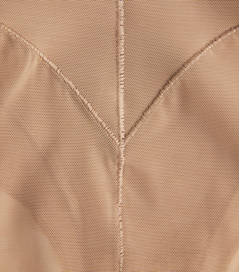 Skims Womens Power Mesh High-Rise Briefs Sienna Image 4