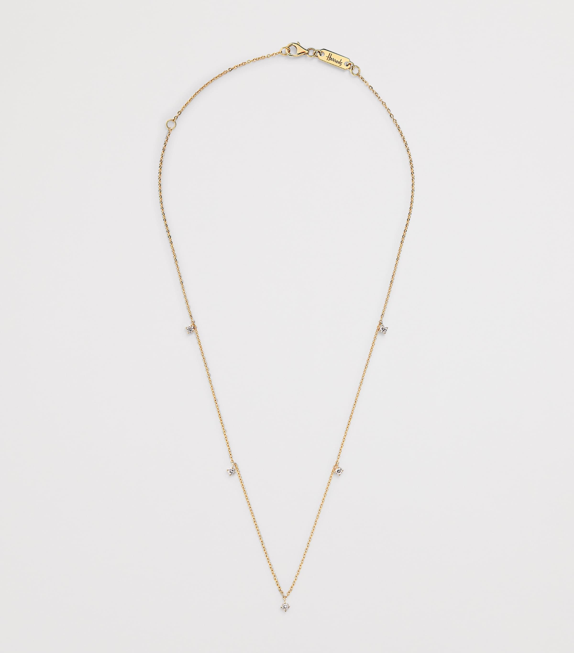 Yellow Gold and Diamond Necklace (0.30ct) YELLOW GOLD Image 3