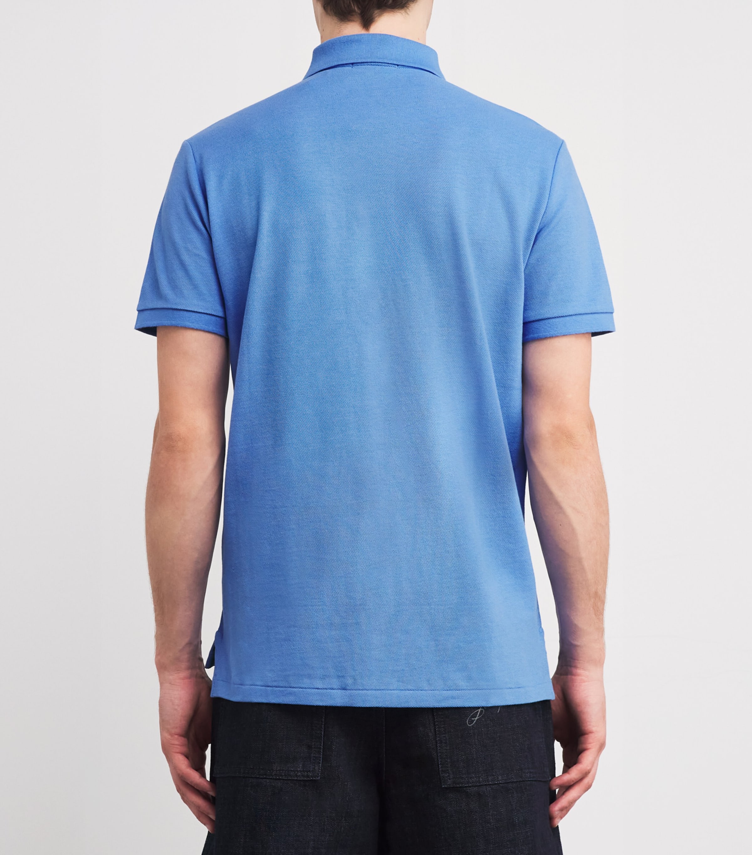 Polo Ralph Lauren Mens Polo Pony Polo Shirt Harbour Island Blue Image 4