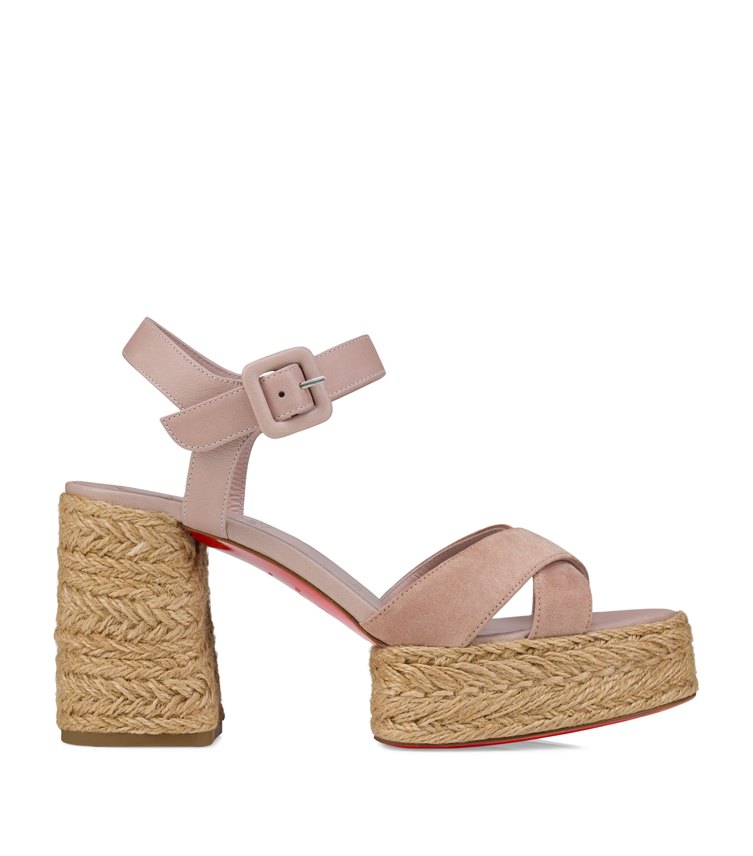 Christian Louboutin Calakala Suede Espadrille Sandals 85 | Harrods HK