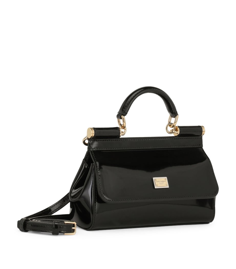 Small Sicily Top-Handle Bag 80999-BLACK Image 3