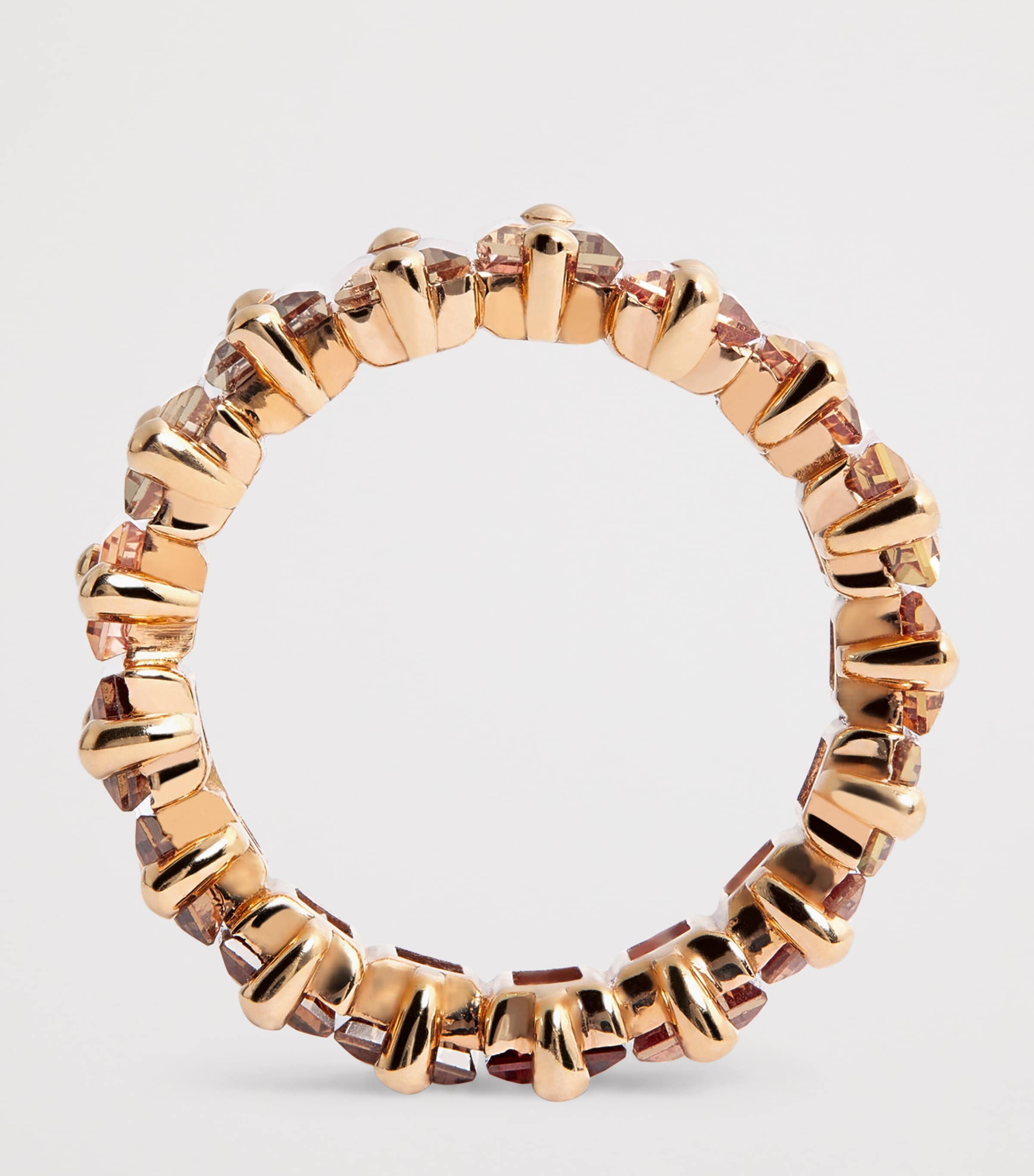 Suzanne Kalan Rose Gold and Sapphire One of a Kind Eternity Ring Rg/bs Image 4