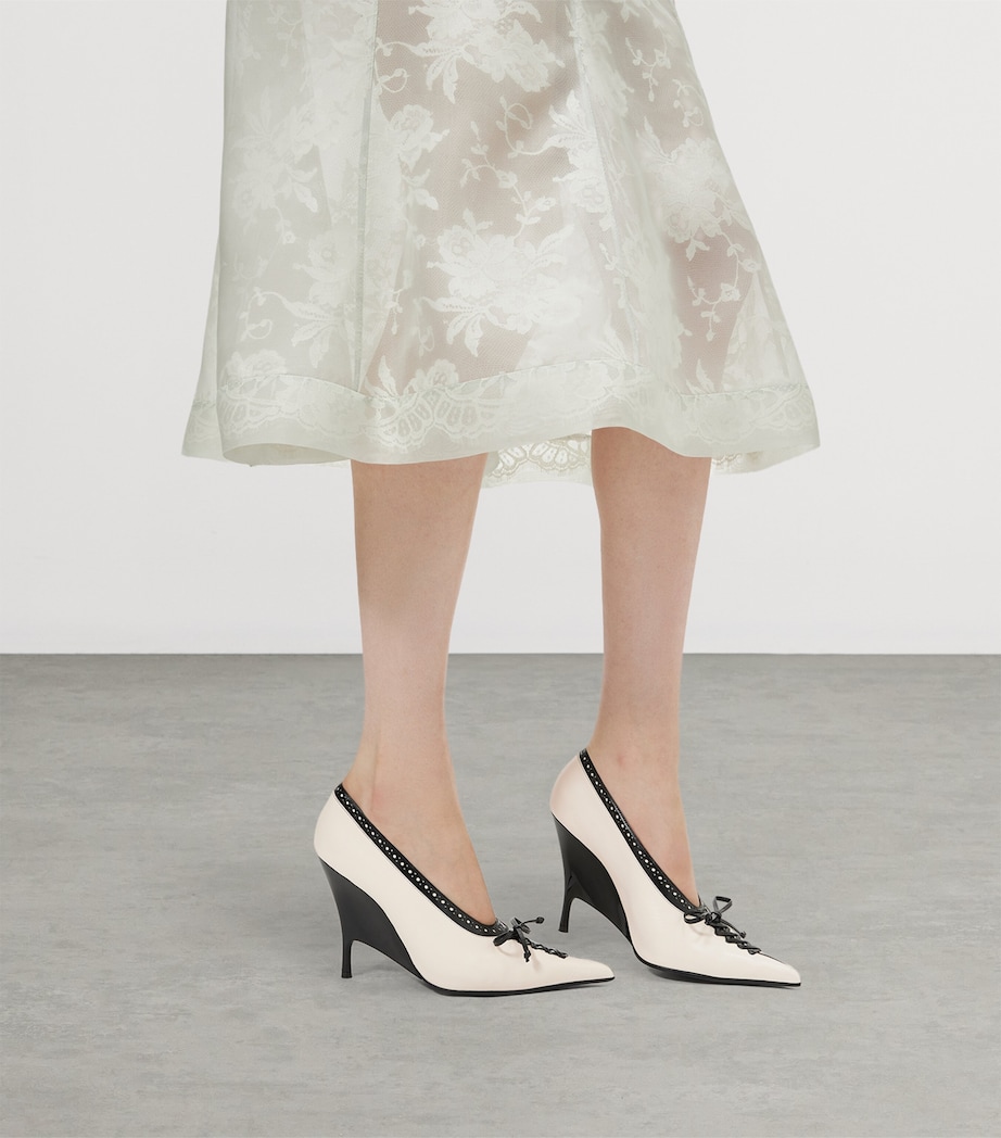 McQueen Leather Koko Pumps 105 Image 2
