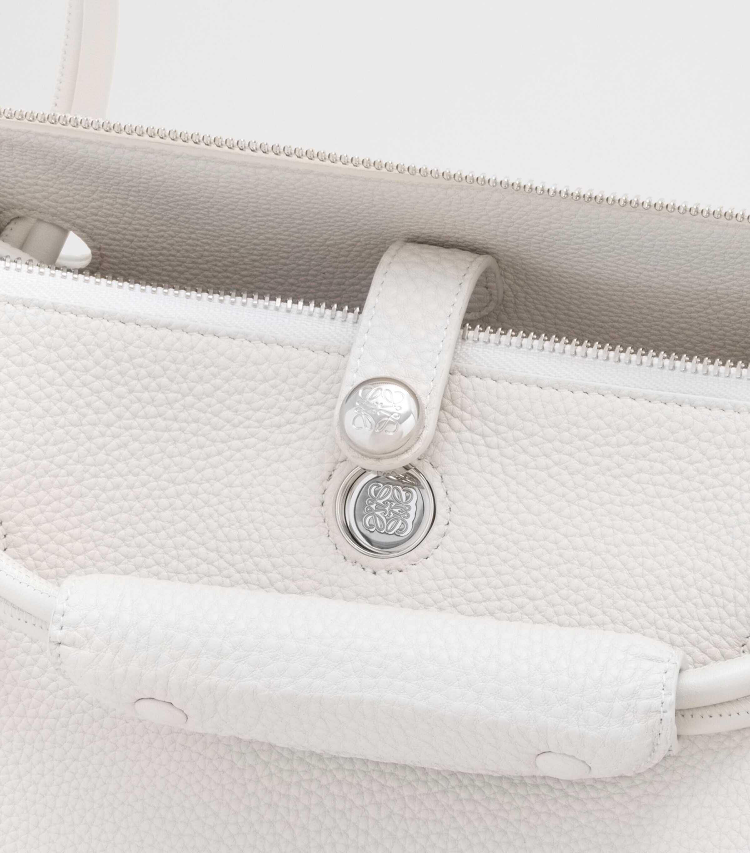LOEWE White Medium Calfskin Madrid Shoulder Bag | Harrods US