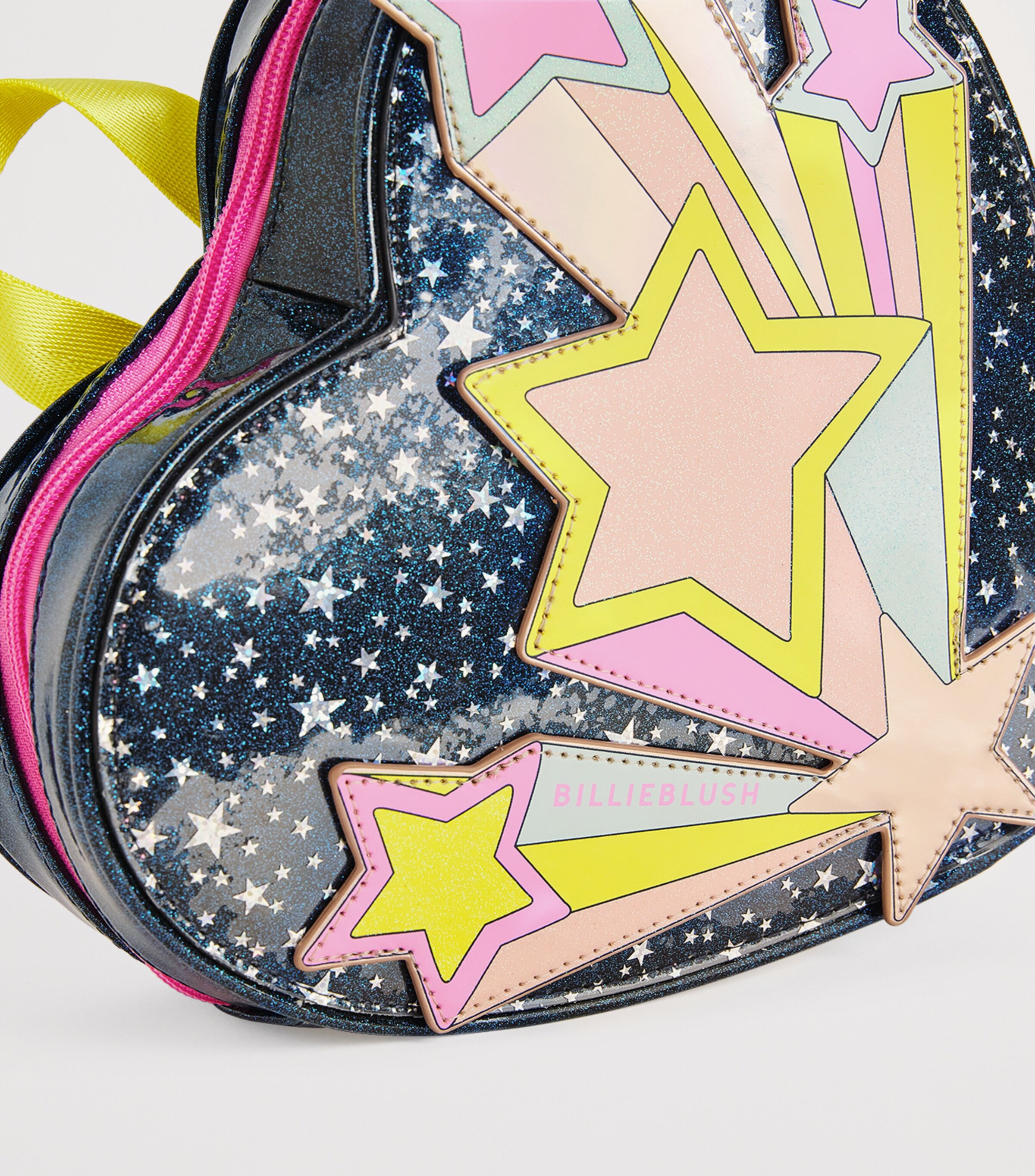 Heart-Shaped Shooting Star Backpack NAVY Image 4