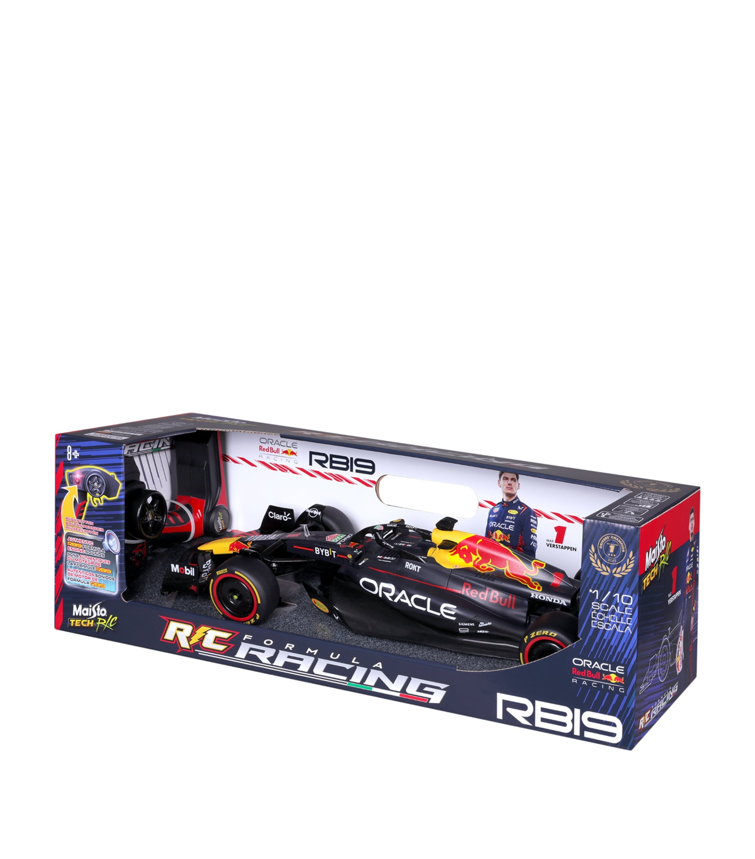 Bburago Premium RC F1 Red Bull RB19 2023 Verstappen 2.4GHz 1:10 Model Image 4